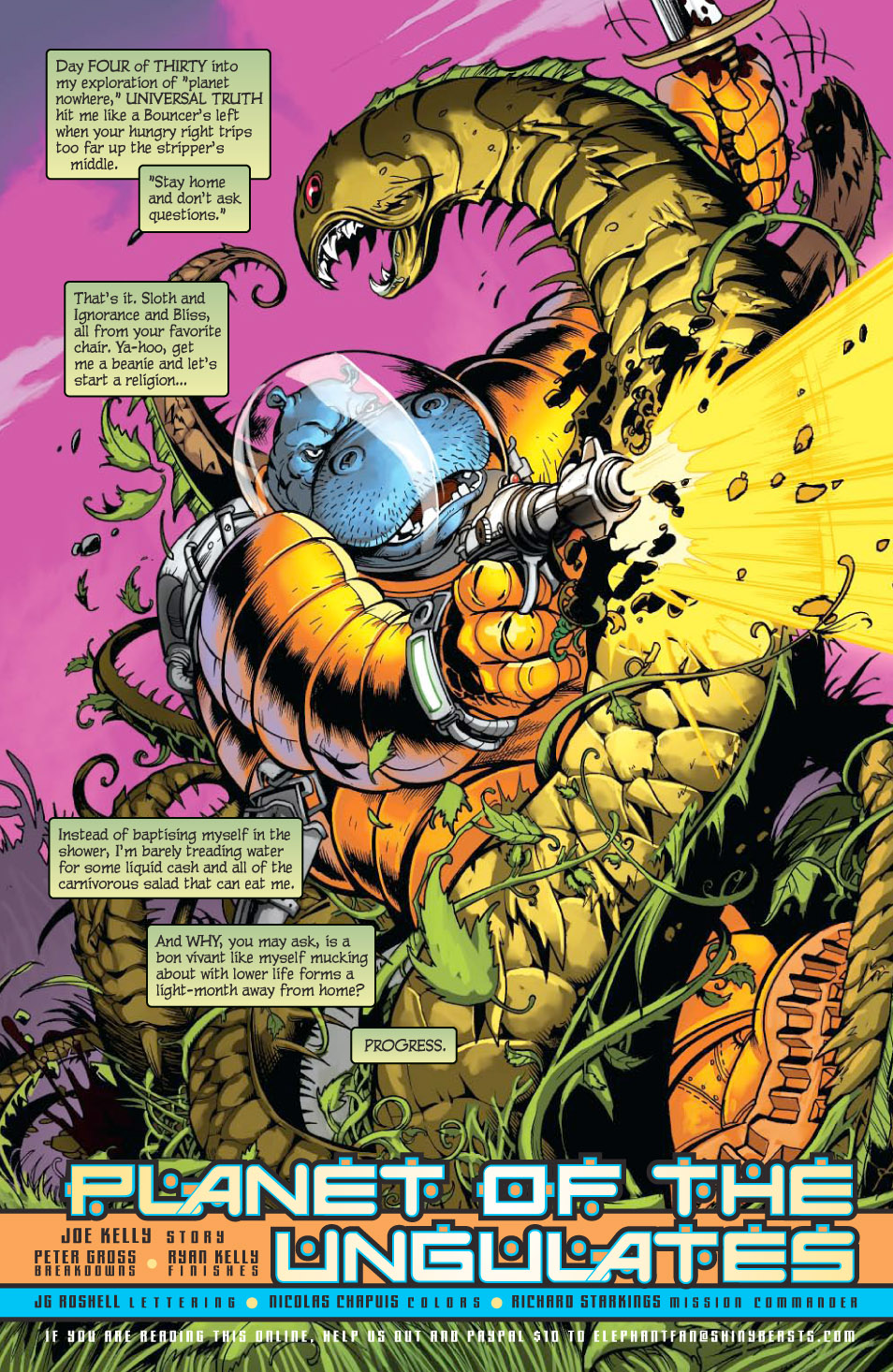 Read online Elephantmen comic -  Issue #9.5 - 16