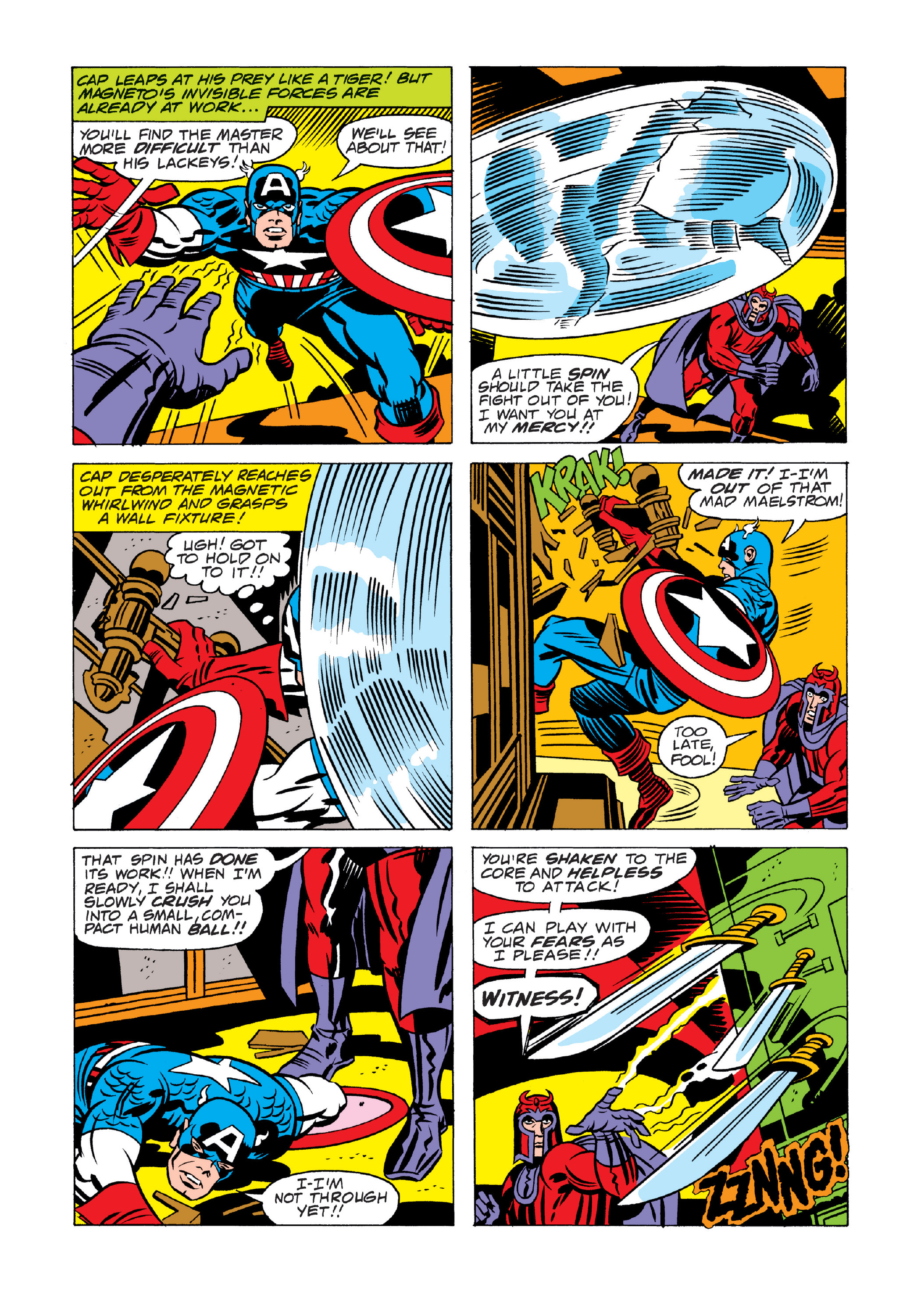 Read online Marvel Masterworks: Captain America comic -  Issue # TPB 11 (Part 3) - 87