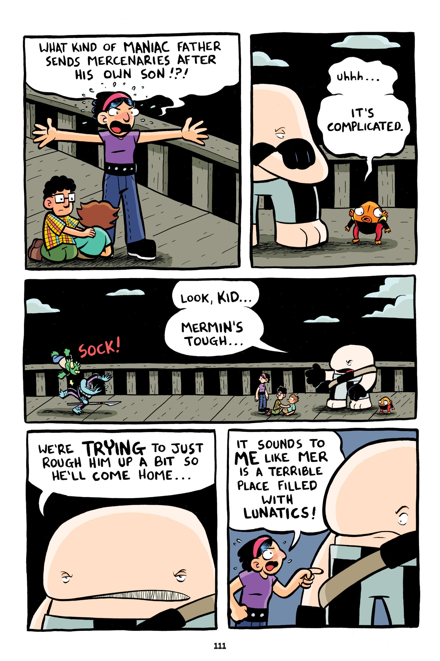 Read online Mermin comic -  Issue # TPB 1 - 108