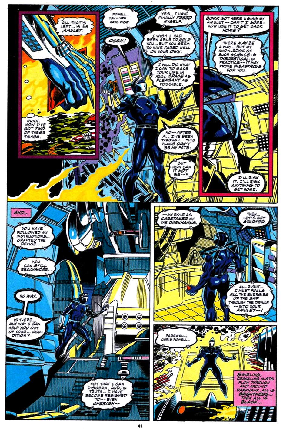 Read online Darkhawk (1991) comic -  Issue #25 - 34