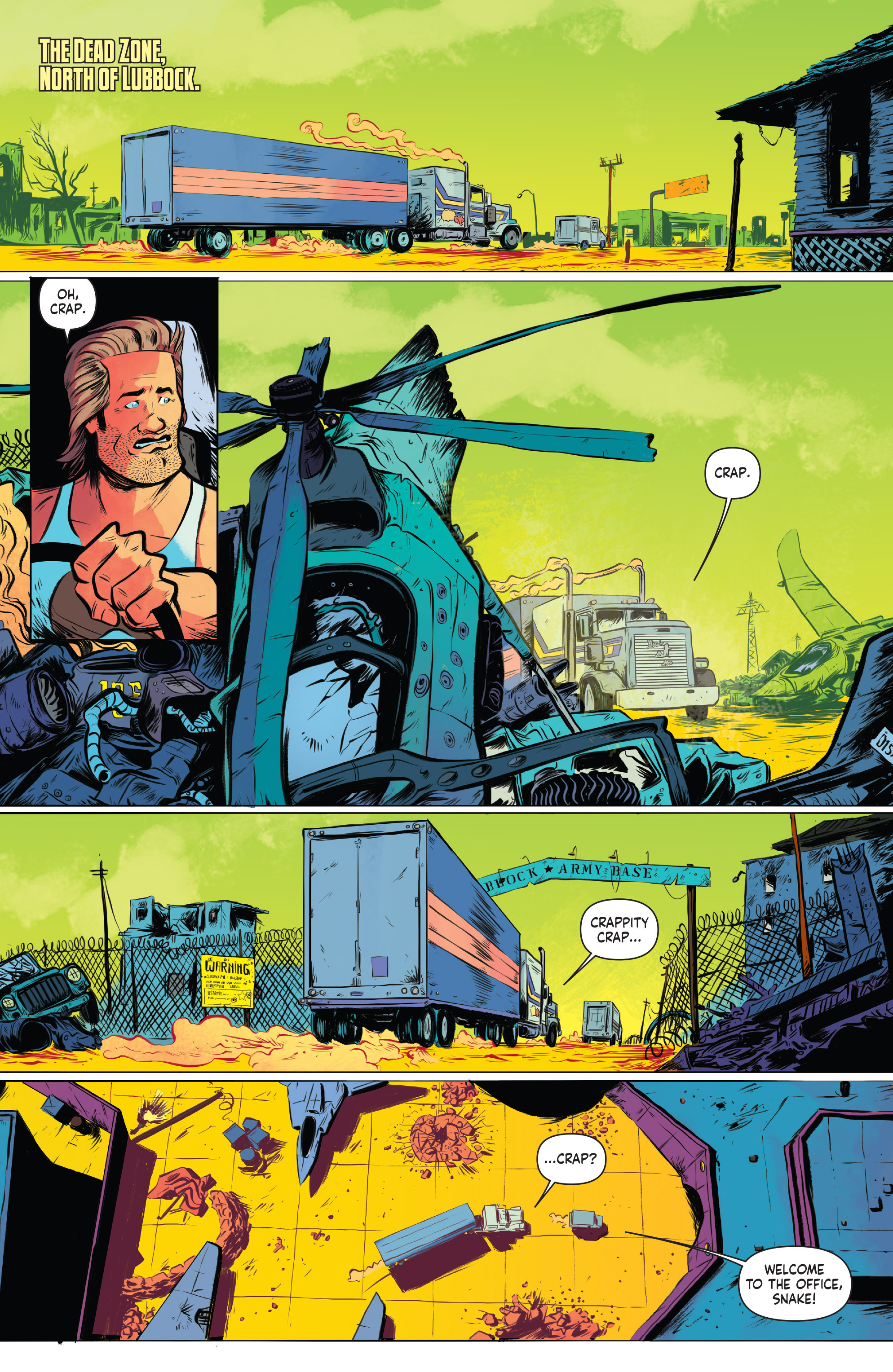 Read online Big Trouble in Little China/Escape From New York comic -  Issue #1 - 15