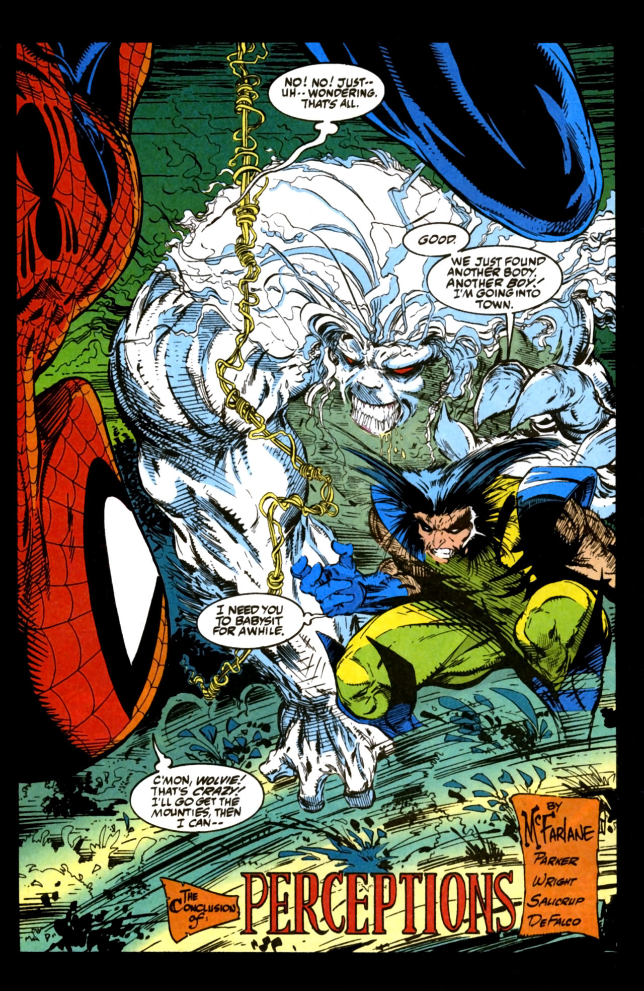 Read online Spider-Man (1990) comic -  Issue #12 - Perceptions Part 5 of 5 - 3