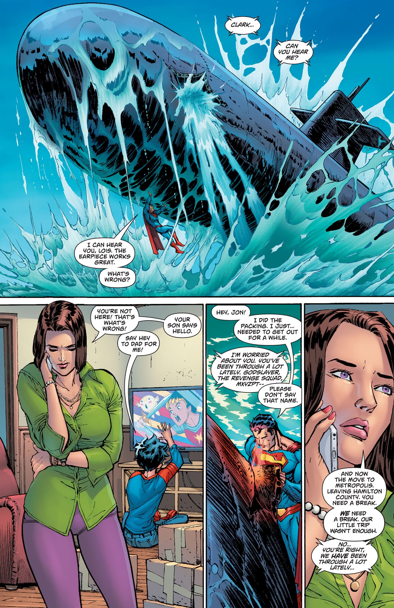 Read online Superman: Action Comics: The Oz Effect Deluxe Edition comic -  Issue # TPB (Part 1) - 8
