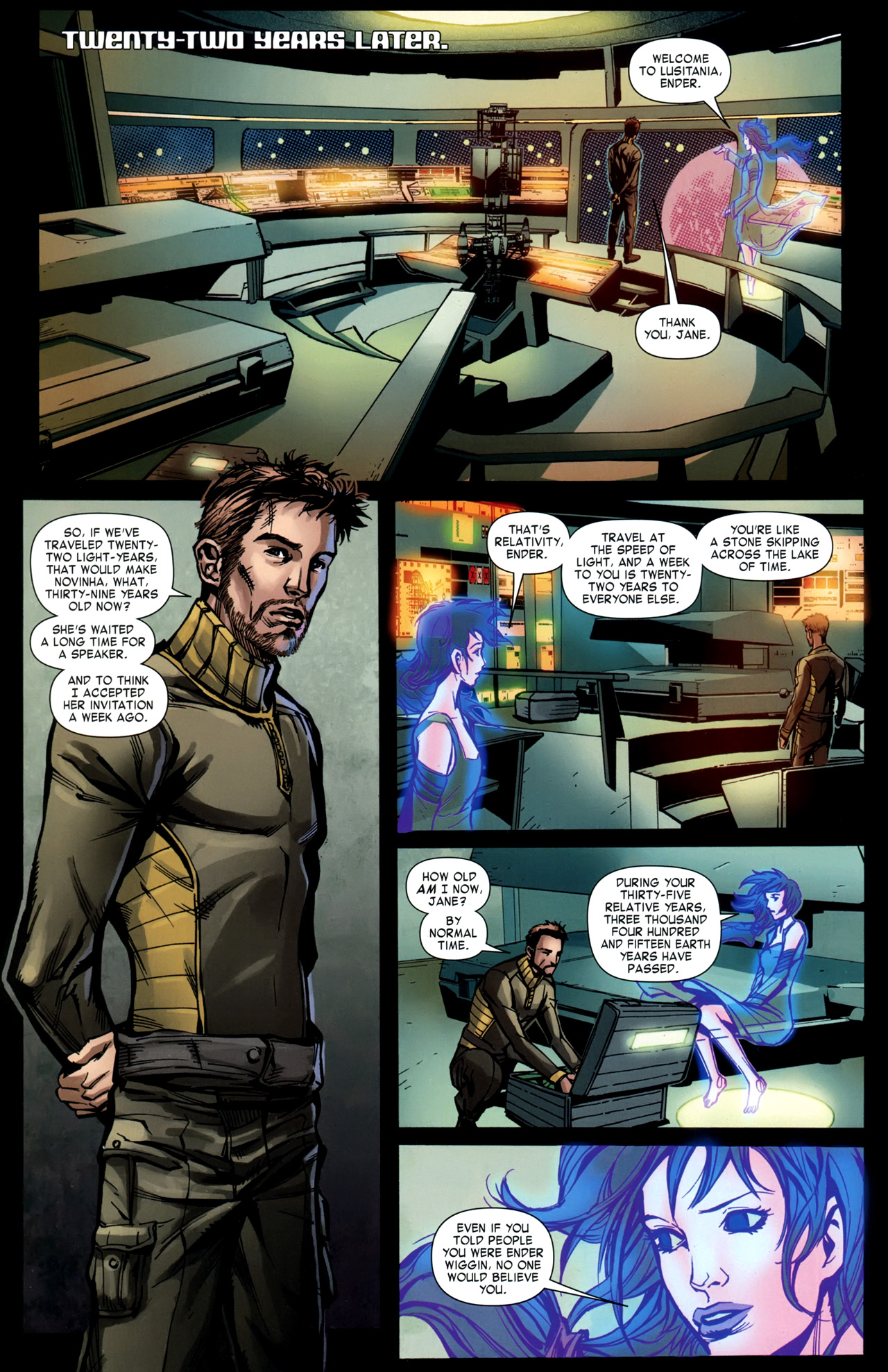 Read online Orson Scott Card's Speaker for the Dead comic -  Issue #1 - 17