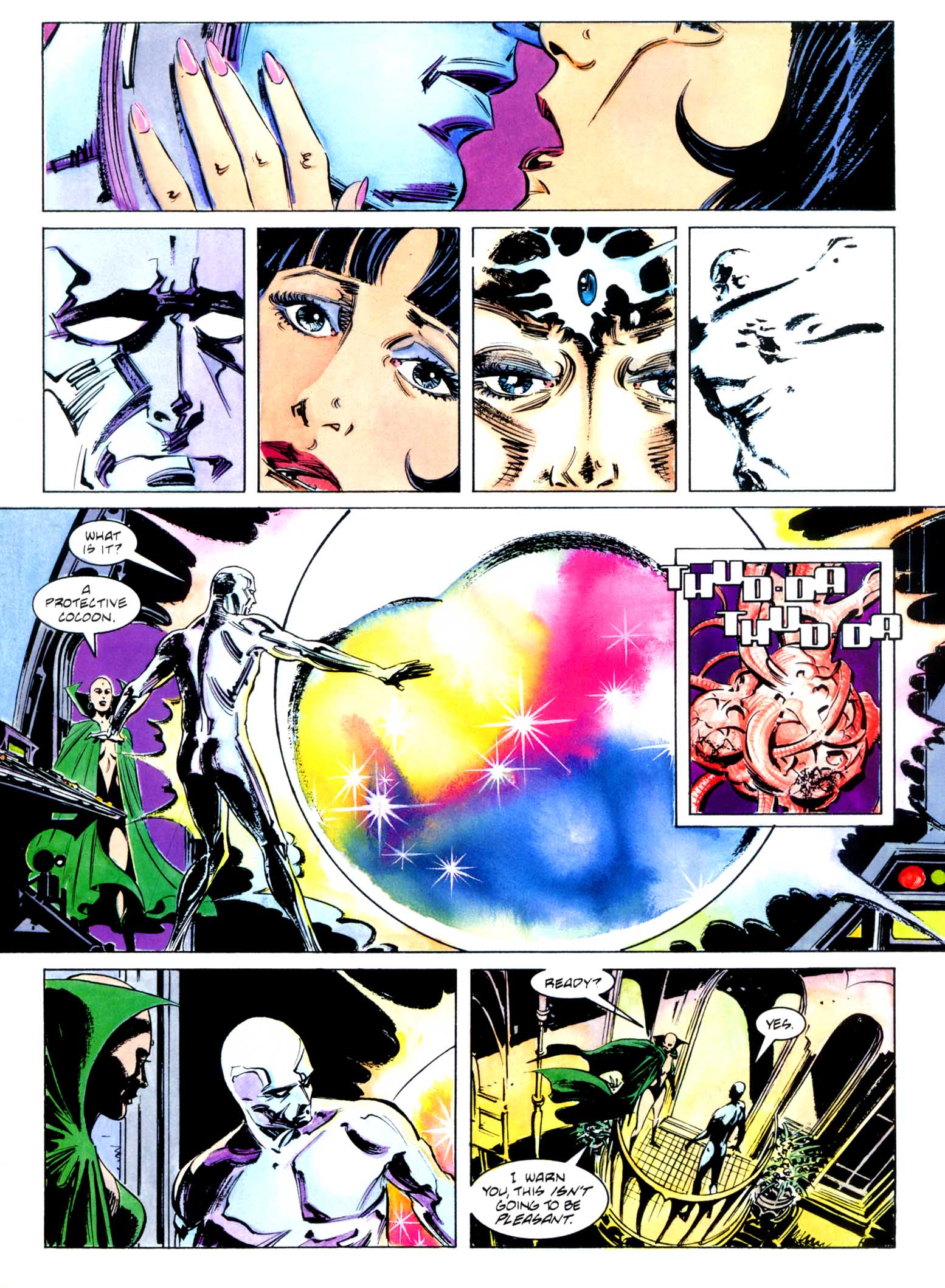 Read online Marvel Graphic Novel comic -  Issue #71 - Silver Surfer - Homecoming - 47