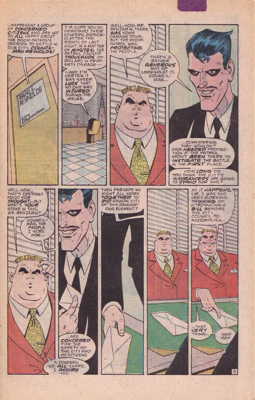 Read online Doom Patrol (1987) comic -  Issue #8 - 6