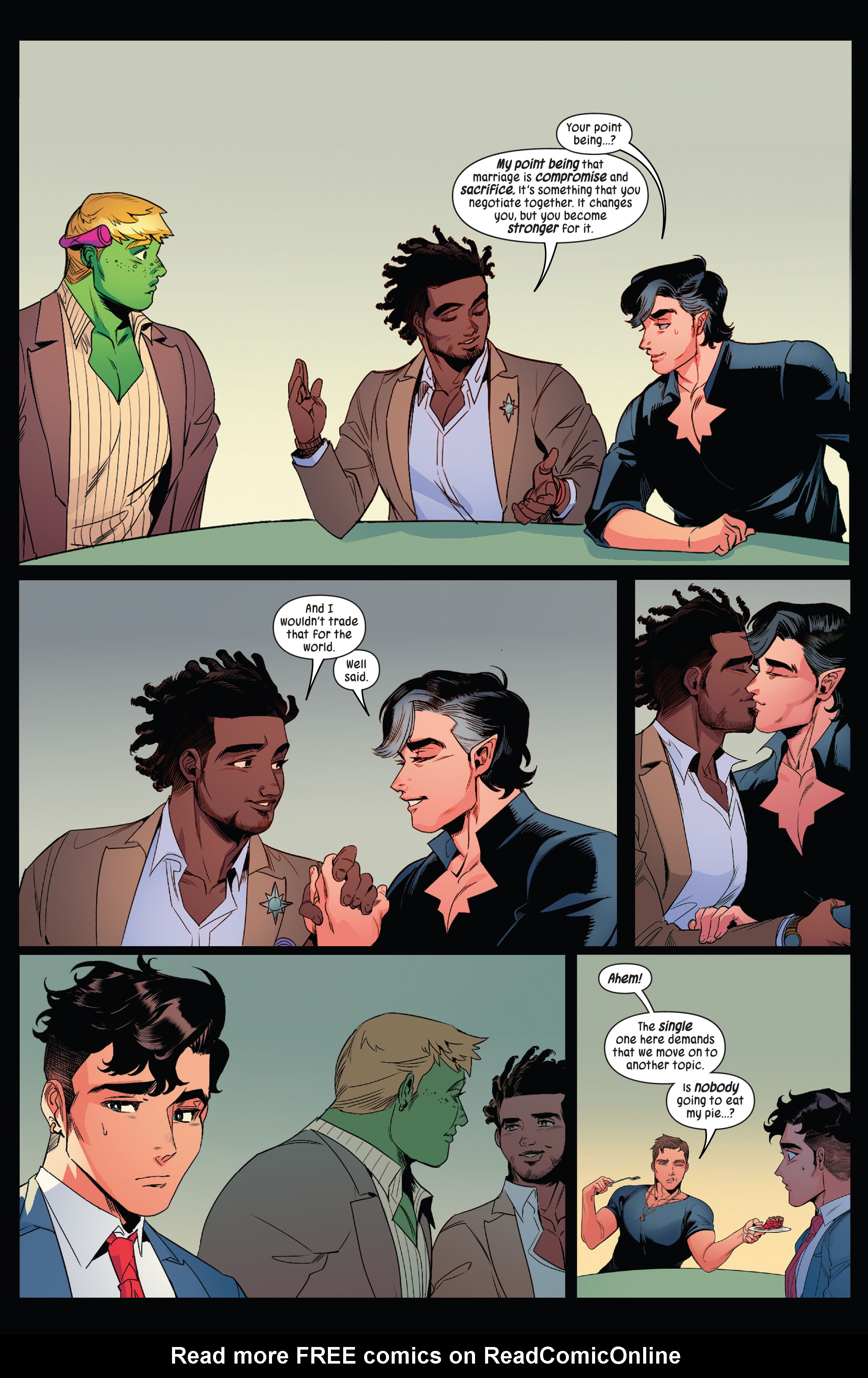 Read online Hulkling & Wiccan comic -  Issue #1 - 8