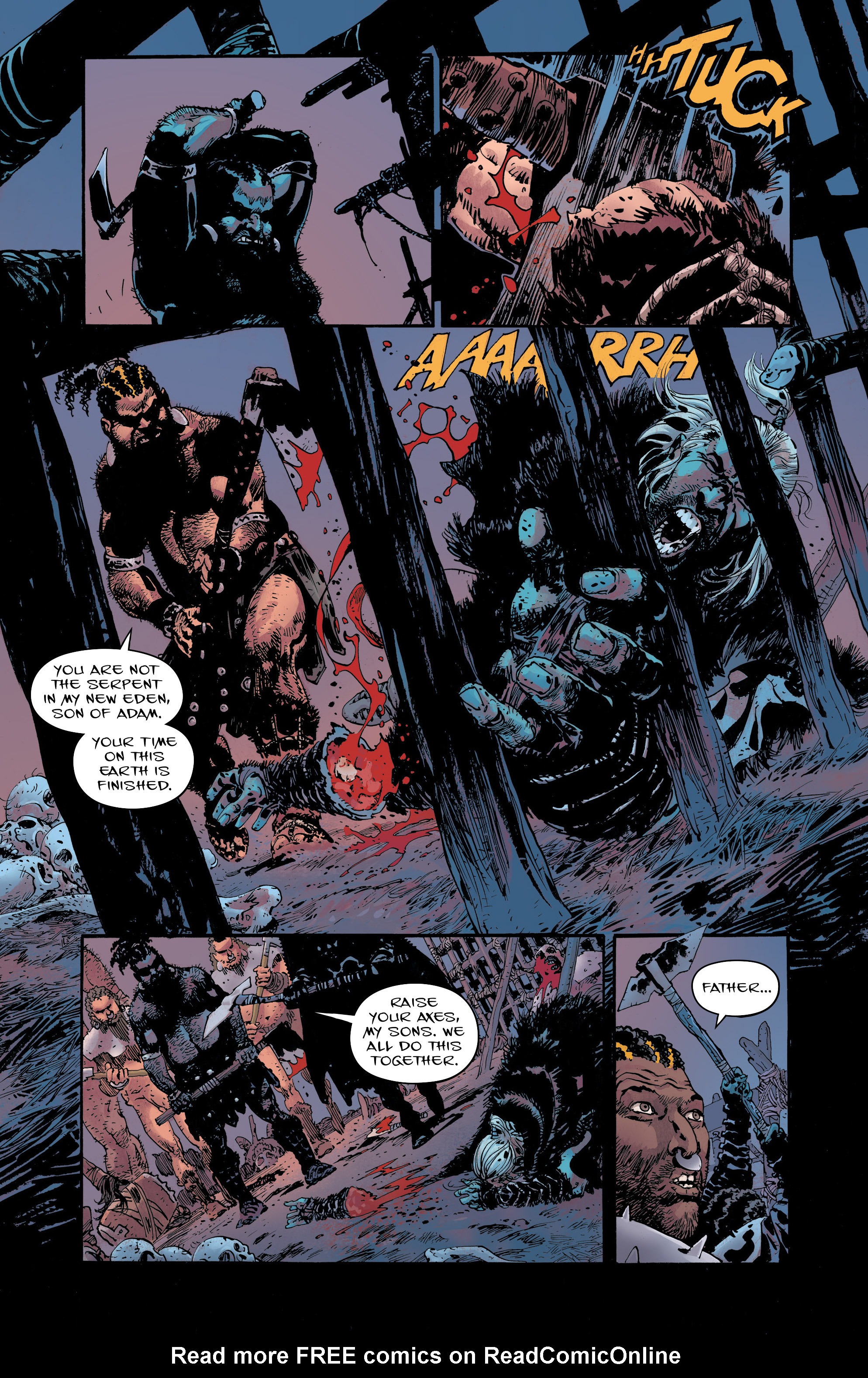 Read online The Goddamned comic -  Issue #5 - 7
