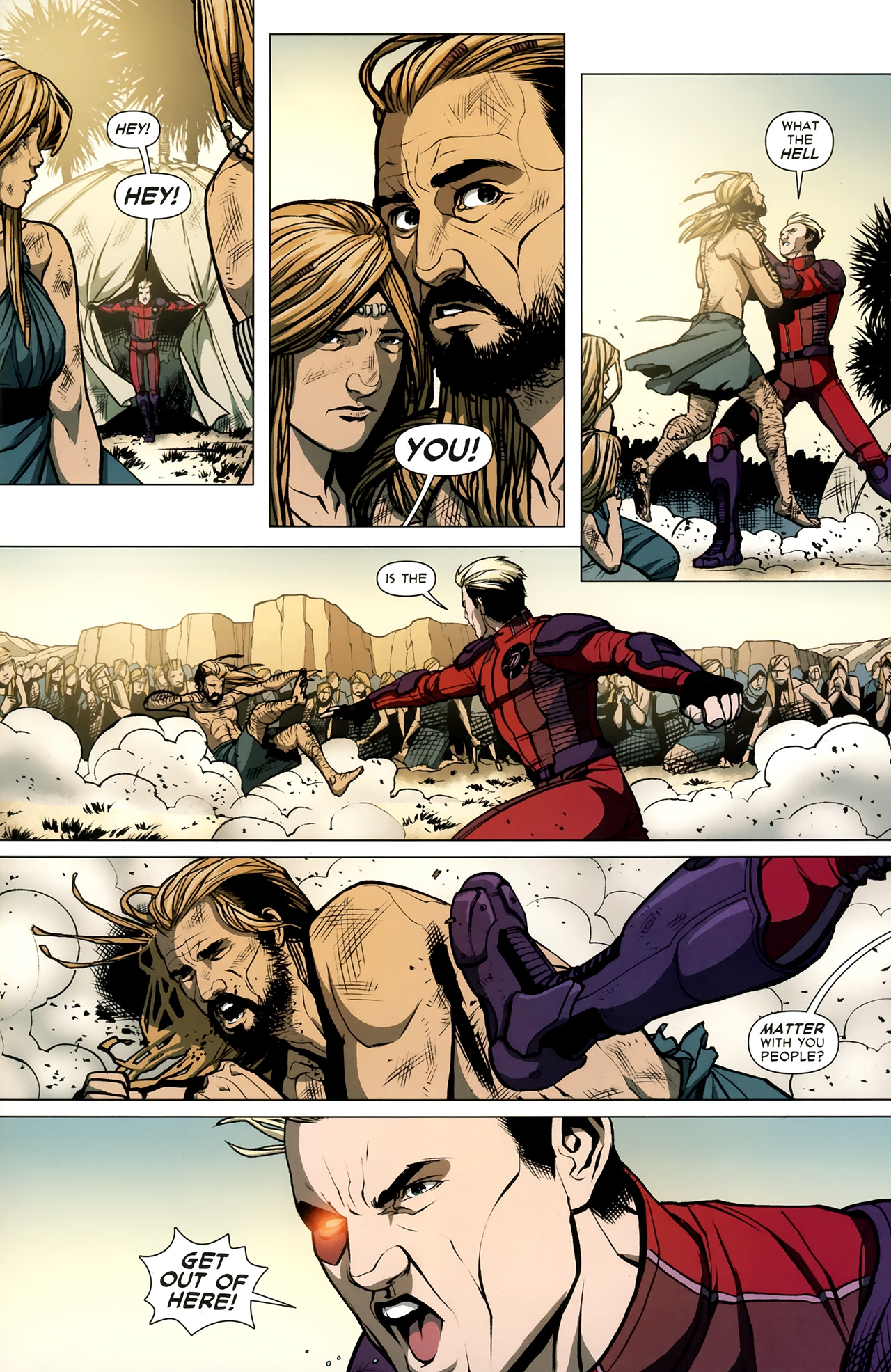 Read online DV8: Gods and Monsters comic -  Issue #8 - 12