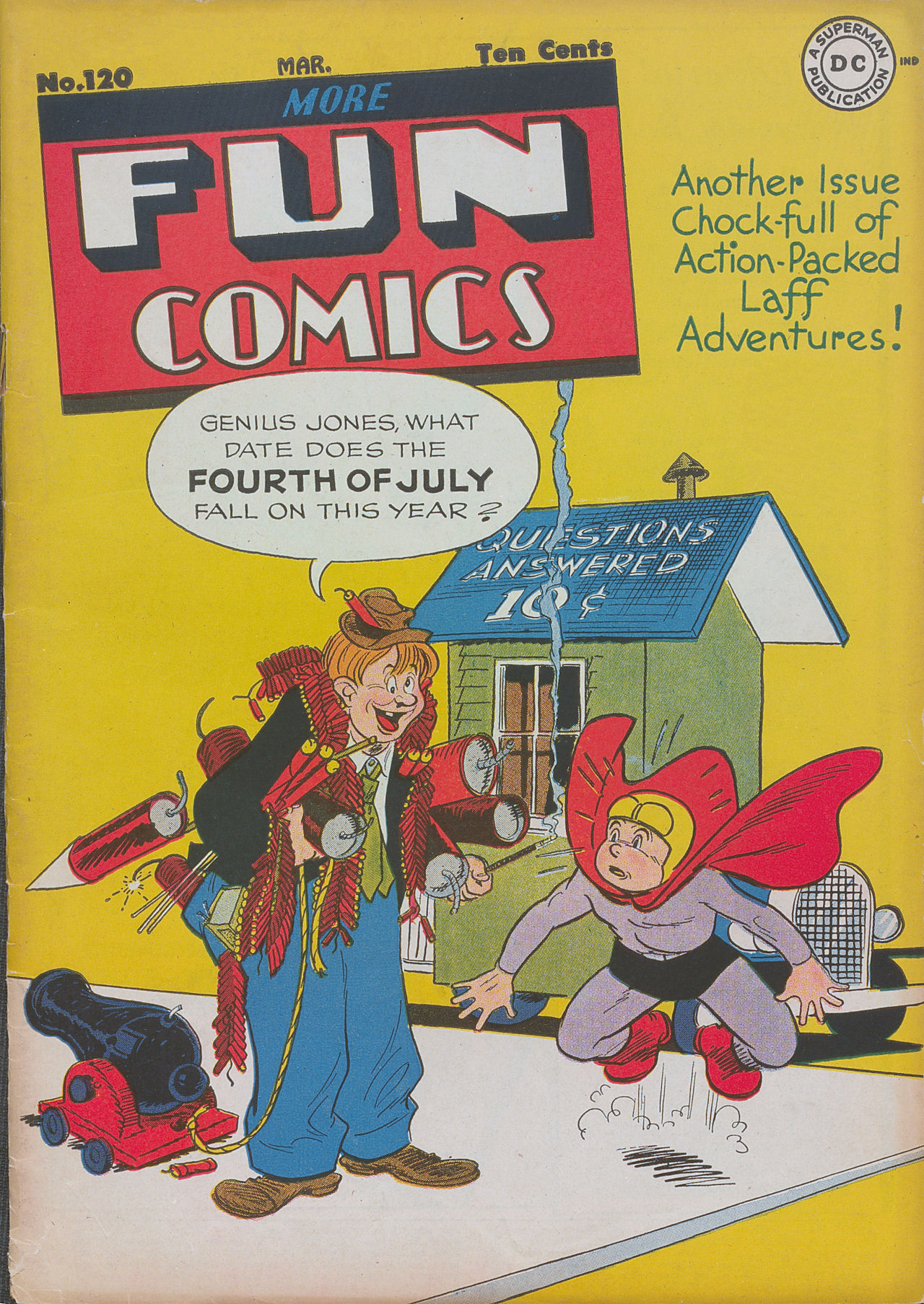 Read online More Fun Comics comic -  Issue #120 - 1