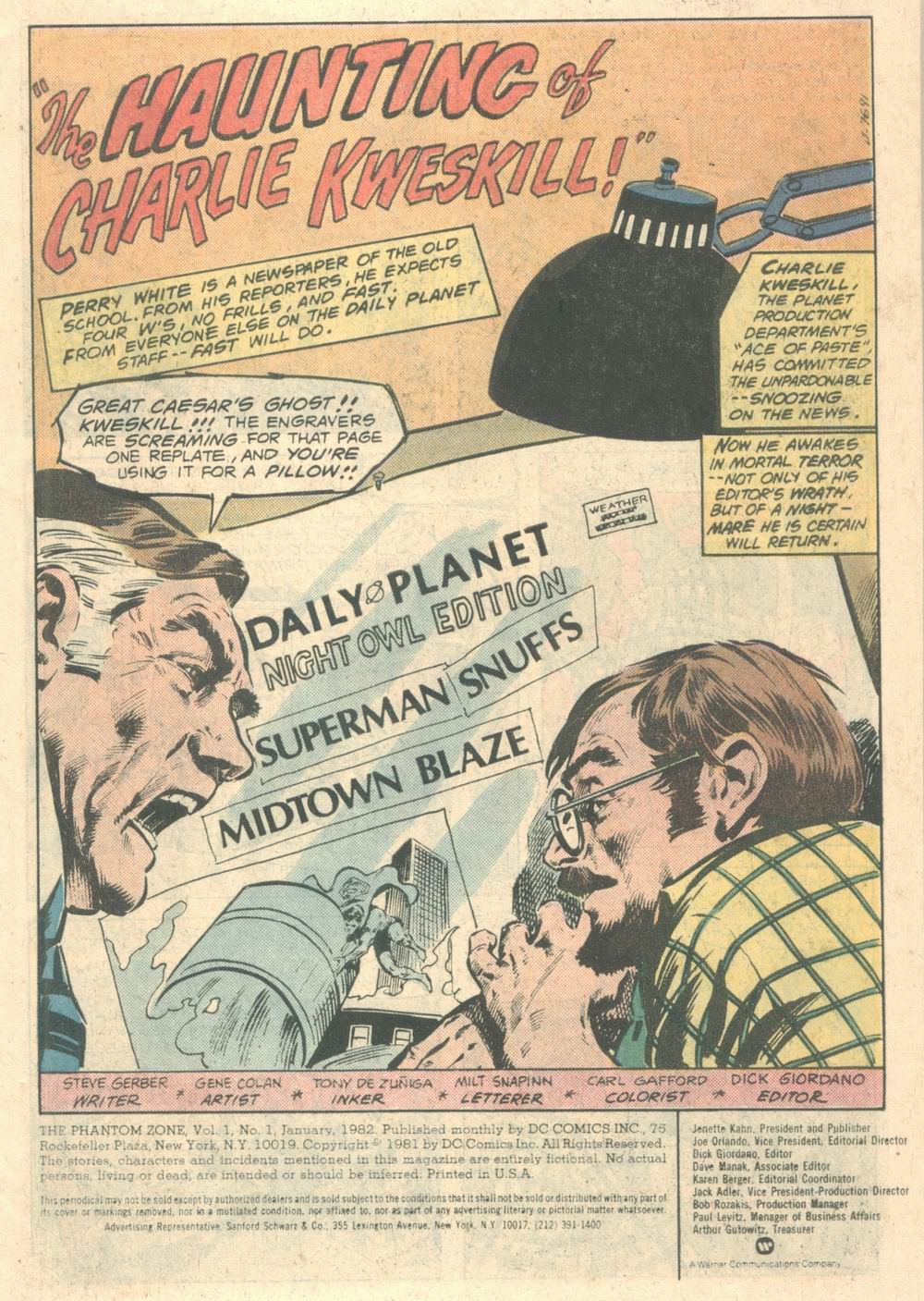 Read online Superman: Phantom Zone comic -  Issue # Full - 2