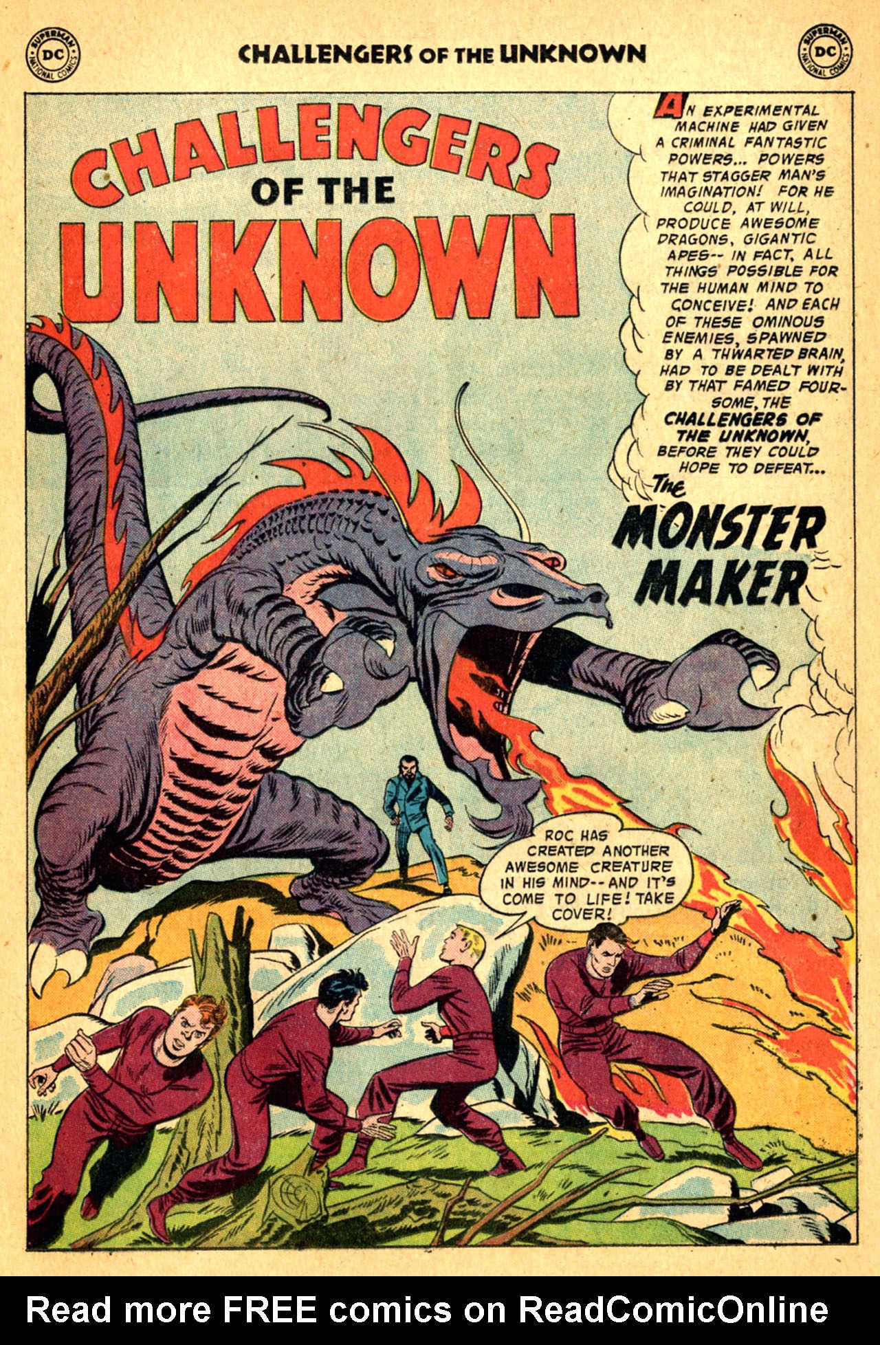 Read online Challengers of the Unknown (1958) comic -  Issue #2 - 17