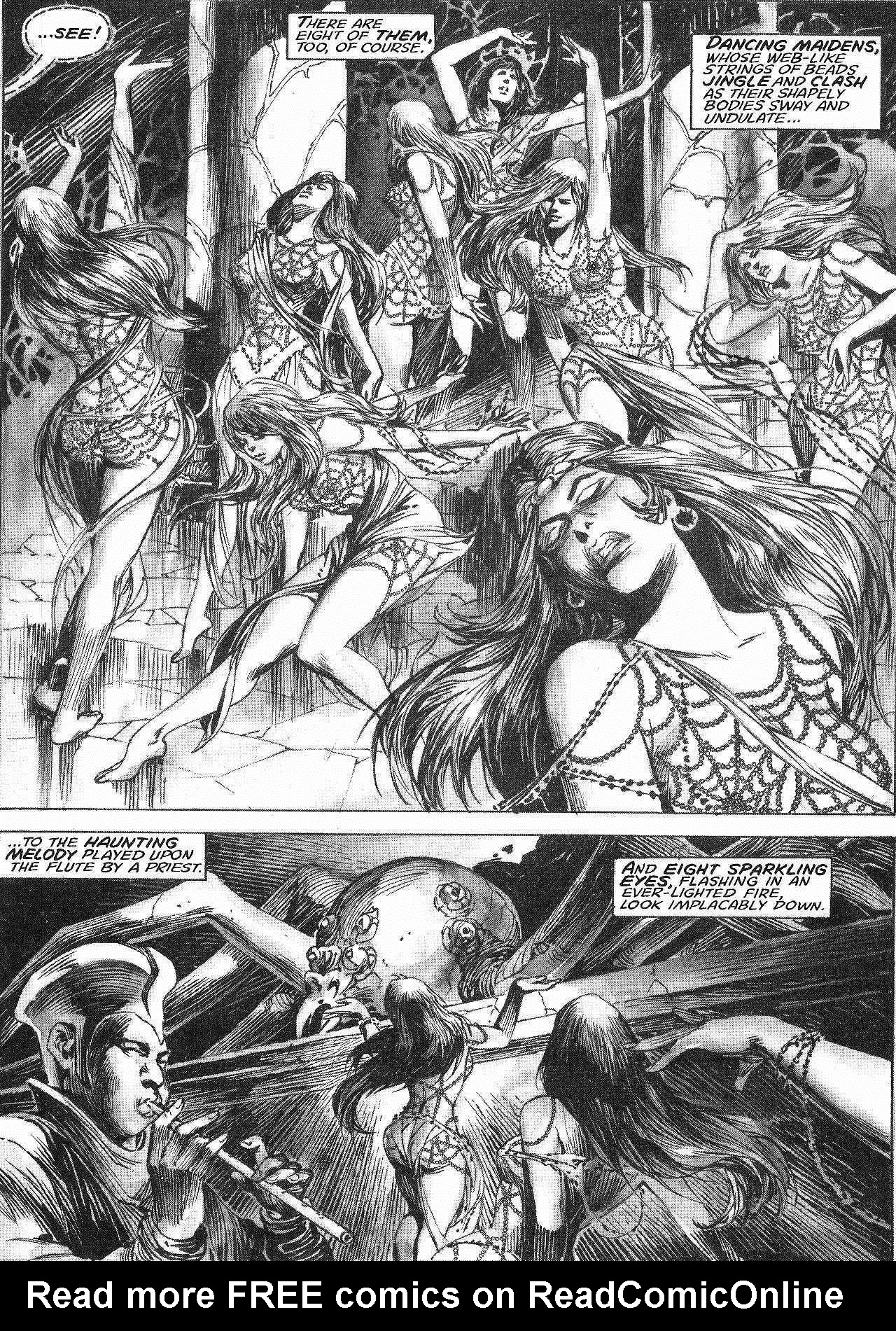 Read online The Savage Sword Of Conan comic -  Issue #208 - 25