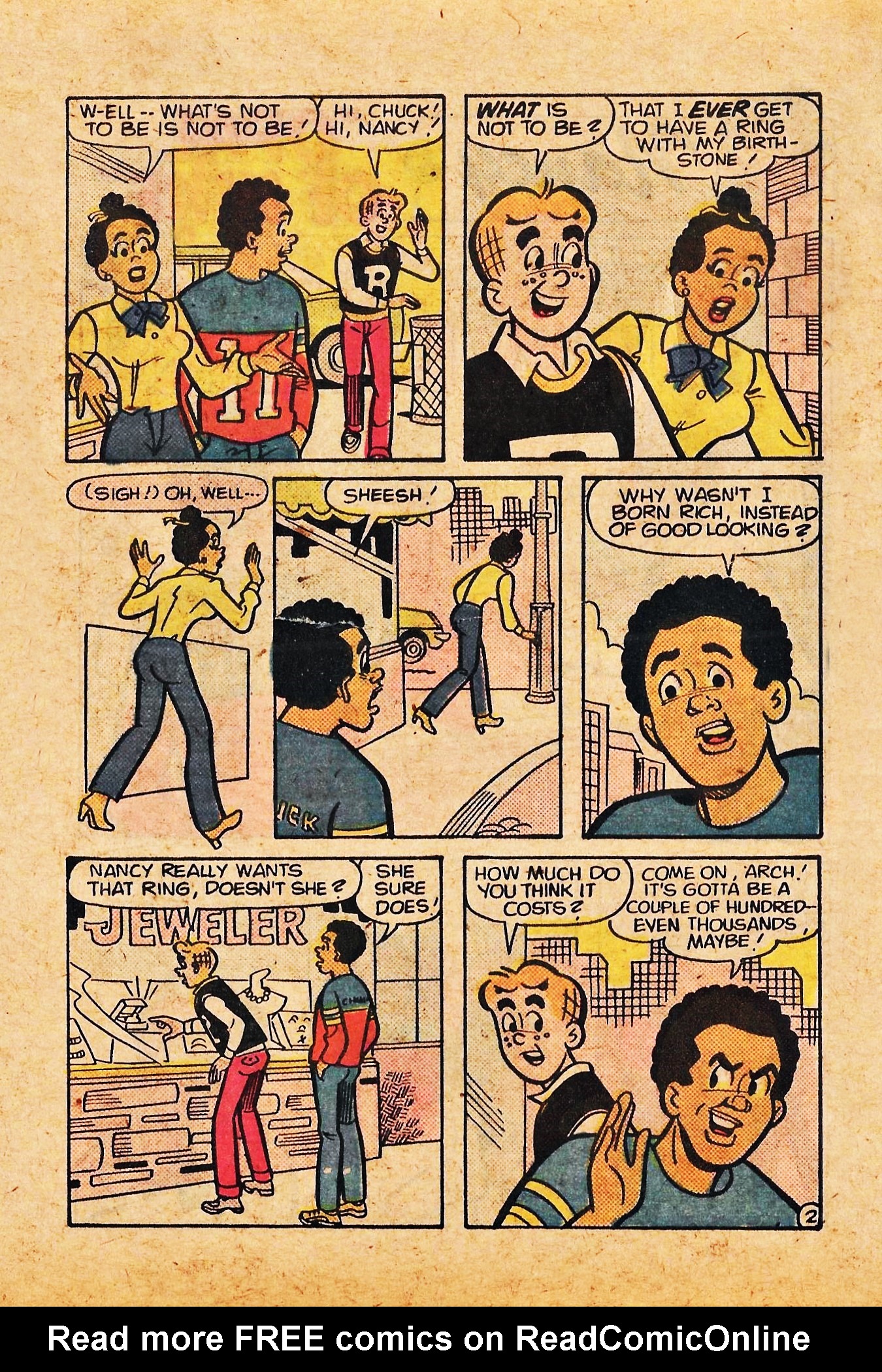 Read online Betty and Veronica Digest Magazine comic -  Issue #30 - 38