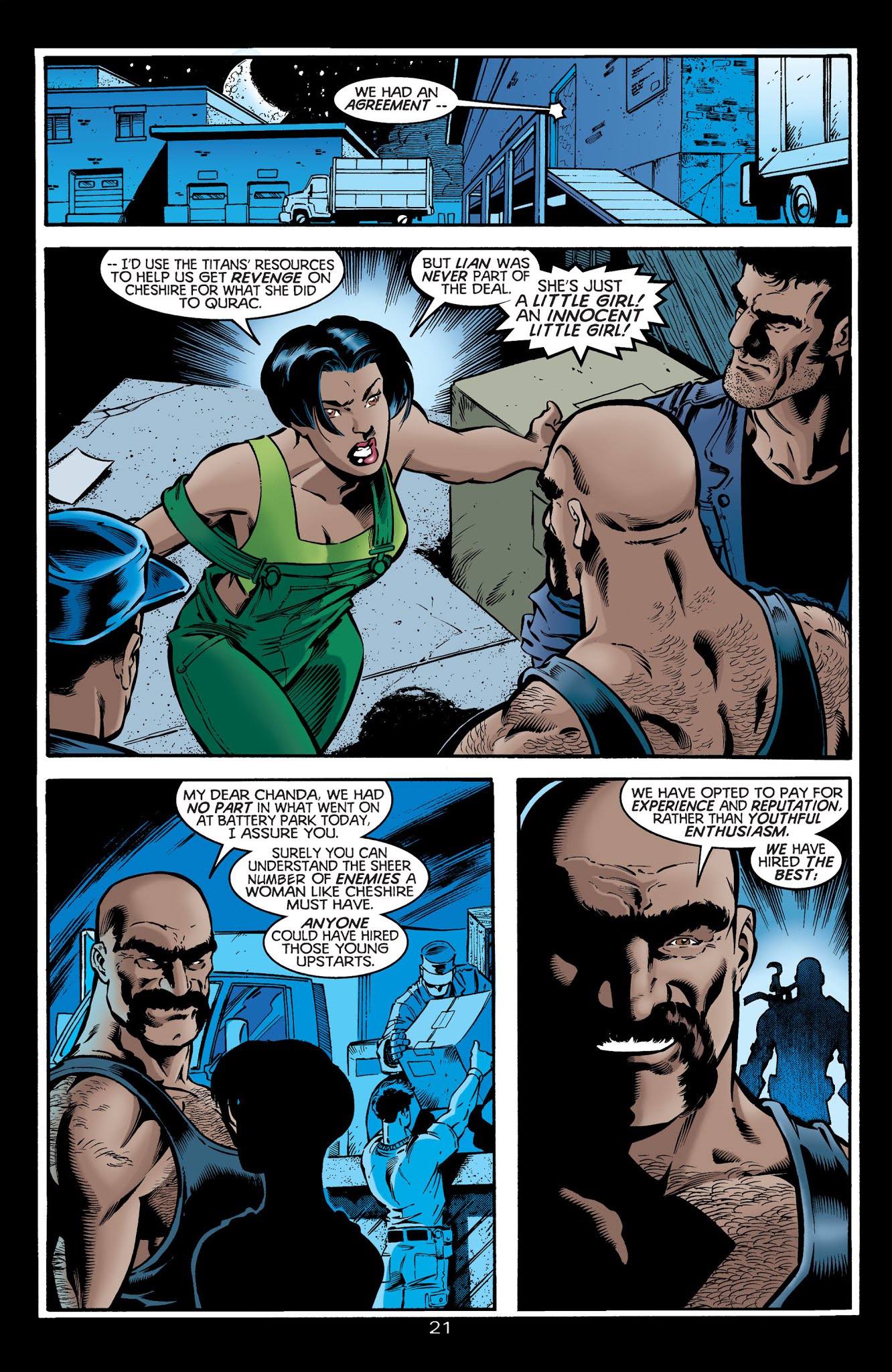 Read online The Titans (1999) comic -  Issue #21 - 22