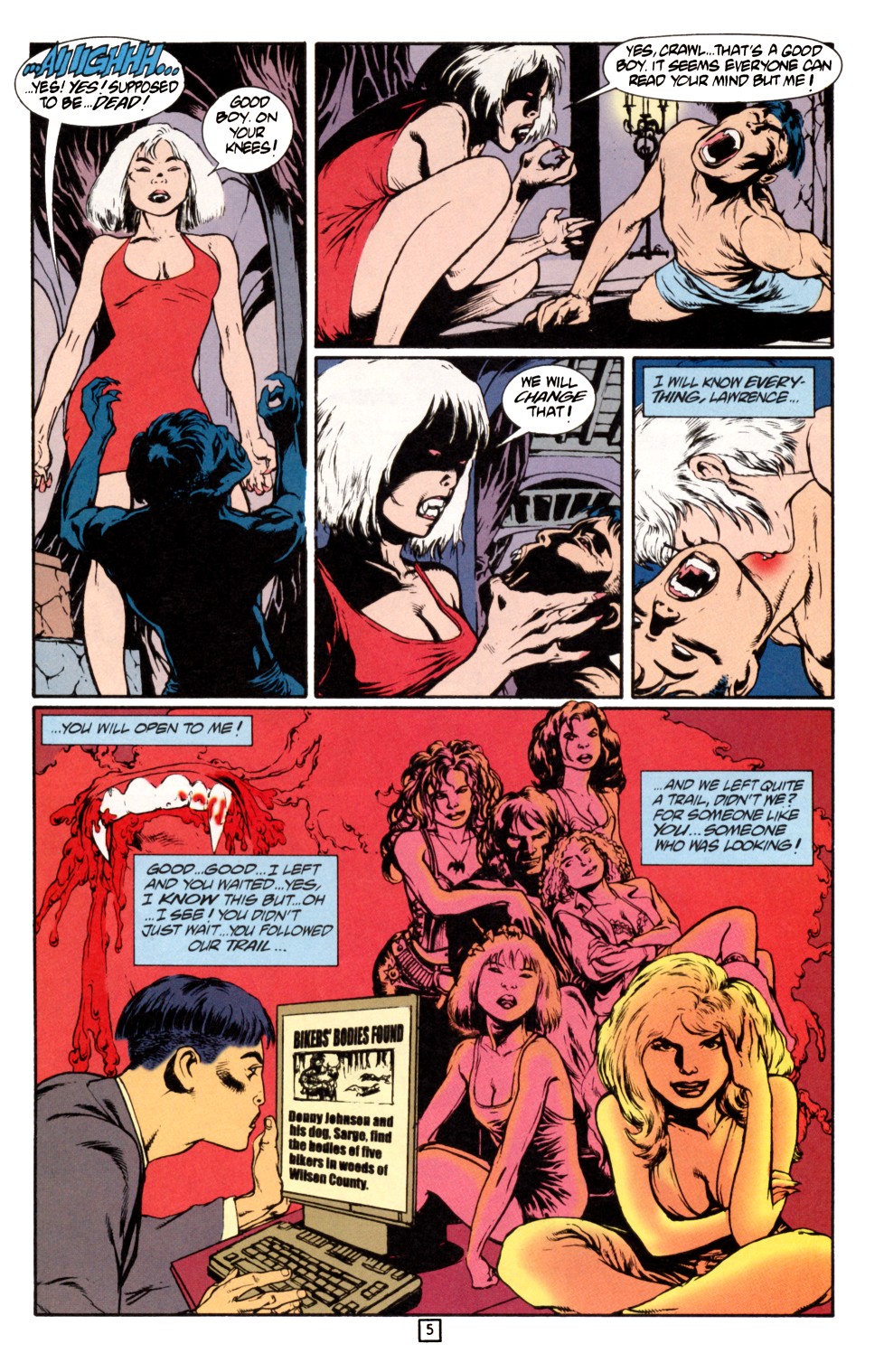 Read online Vamps: Hollywood & Vein comic -  Issue #6 - 6