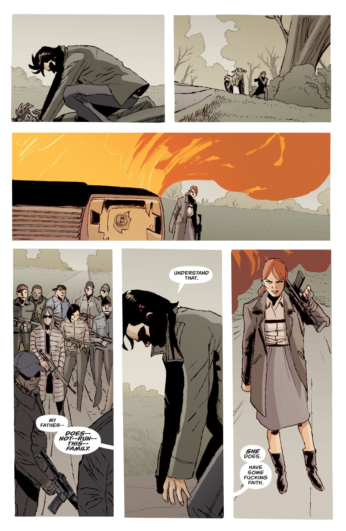 Read online Briggs Land: Lone Wolves comic -  Issue #6 - 19