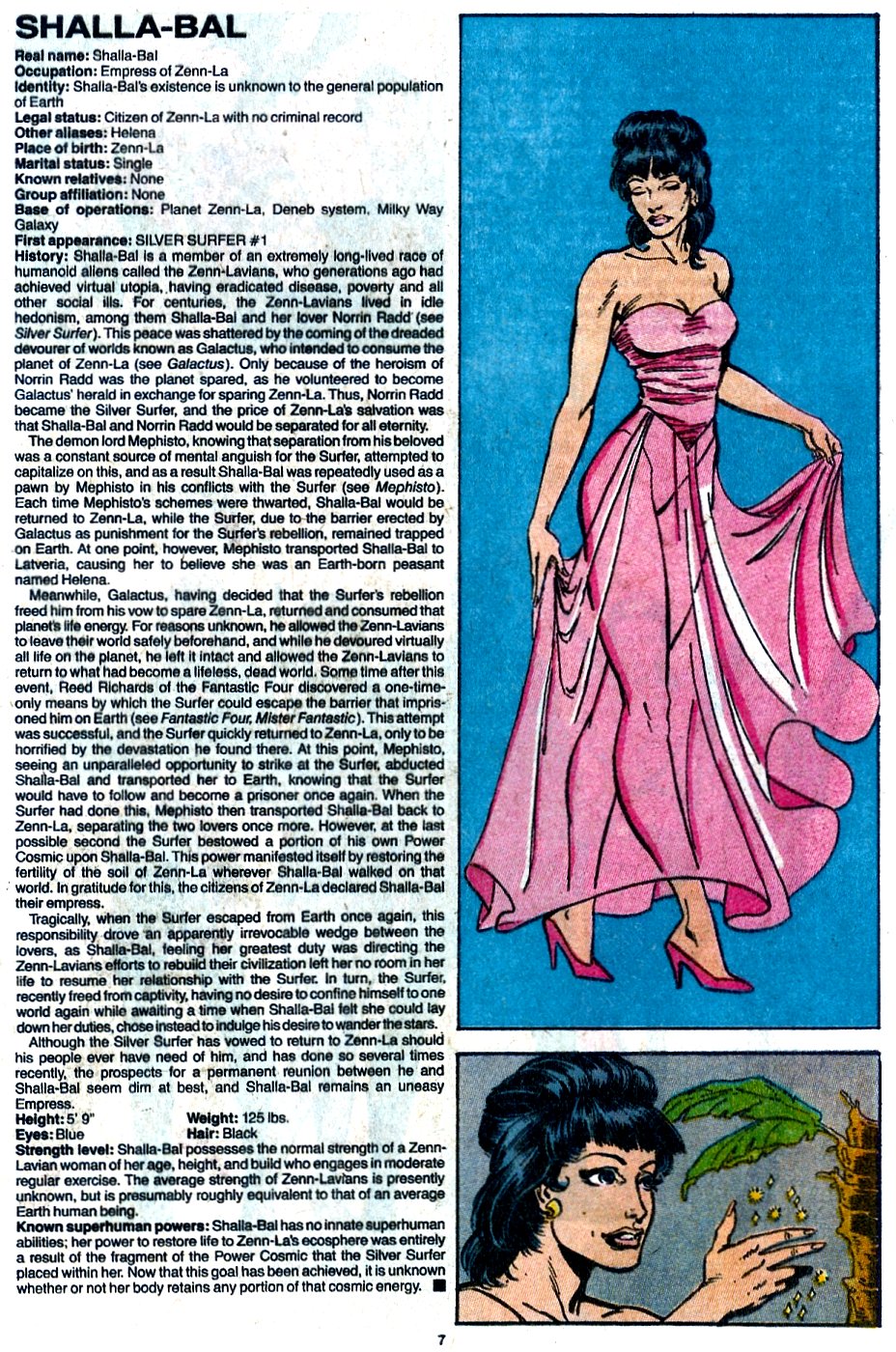 Read online The Official Handbook of the Marvel Universe: Update '89 comic -  Issue #7 - 9