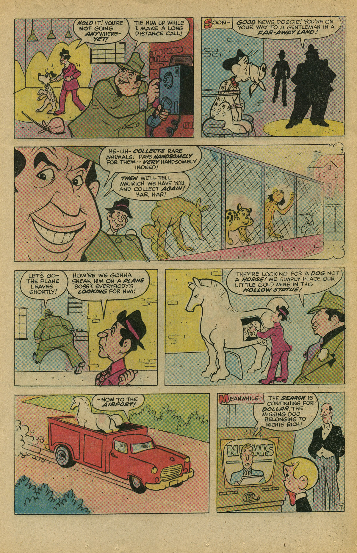 Read online Richie Rich & Dollar the Dog comic -  Issue #1 - 13