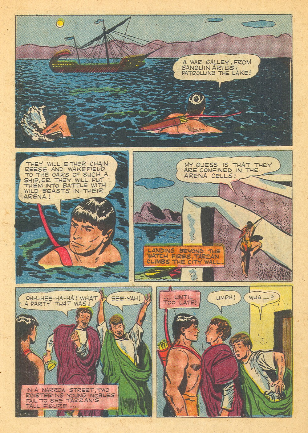 Read online Tarzan (1948) comic -  Issue #57 - 38