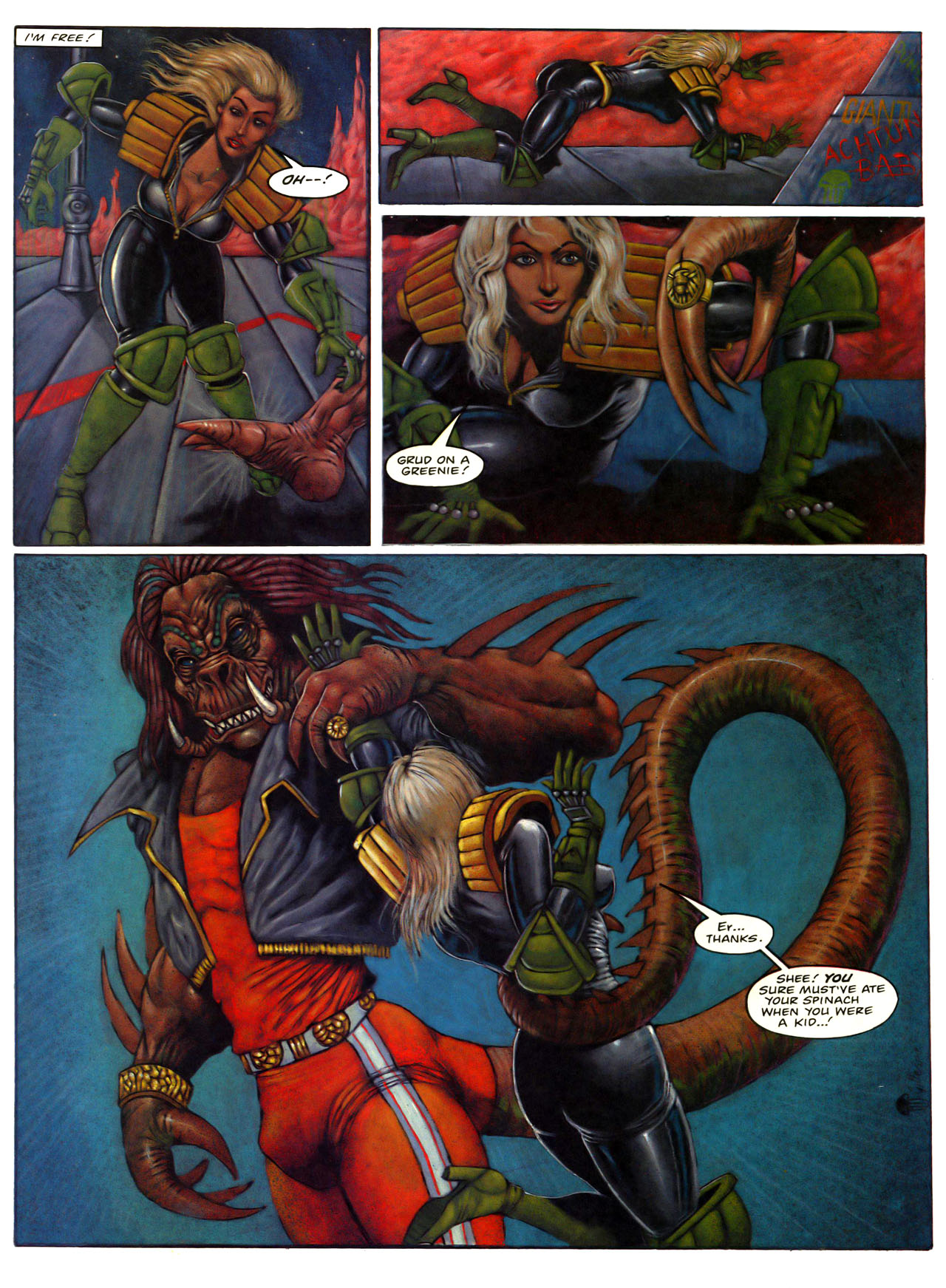 Read online Judge Dredd: The Megazine (vol. 2) comic -  Issue #52 - 44