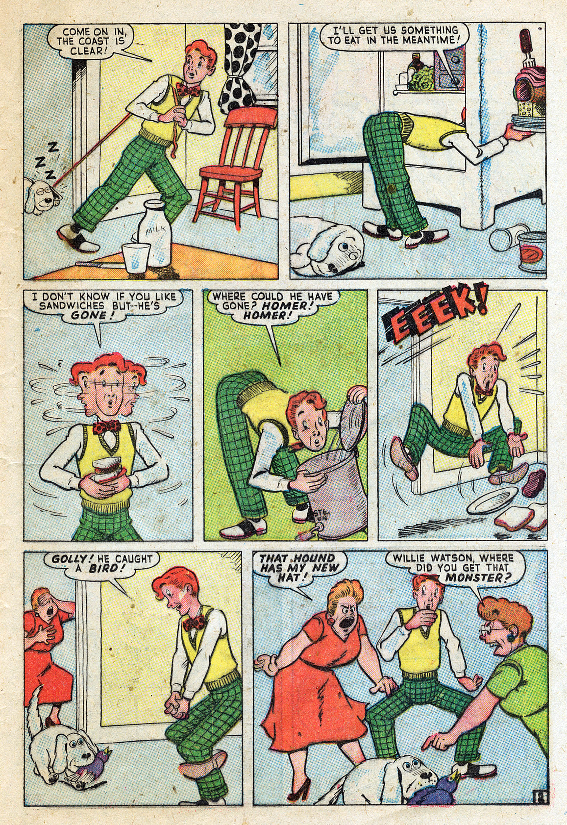 Read online Georgie And Judy Comics comic -  Issue #22 - 35