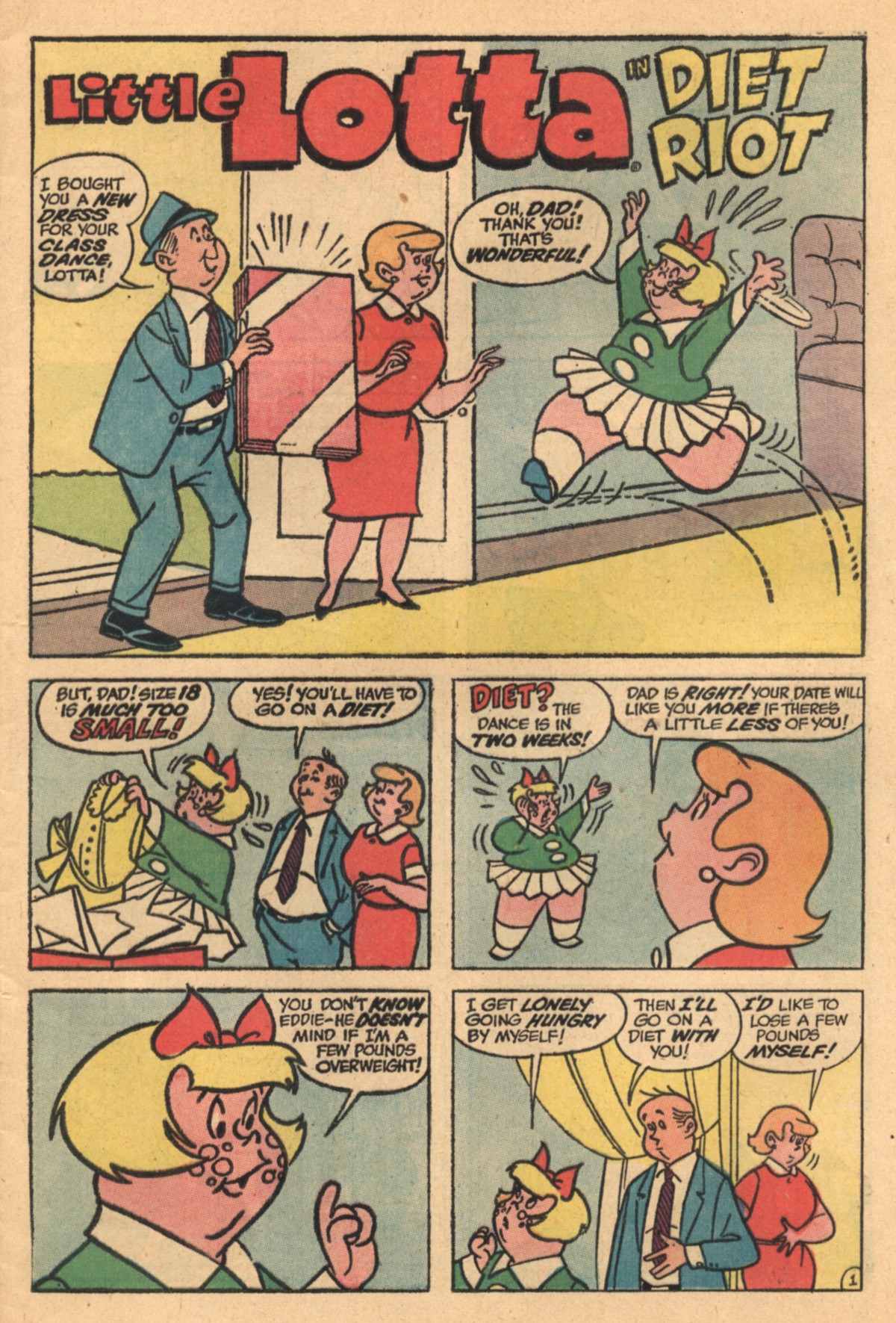 Read online Little Lotta comic -  Issue #55 - 5