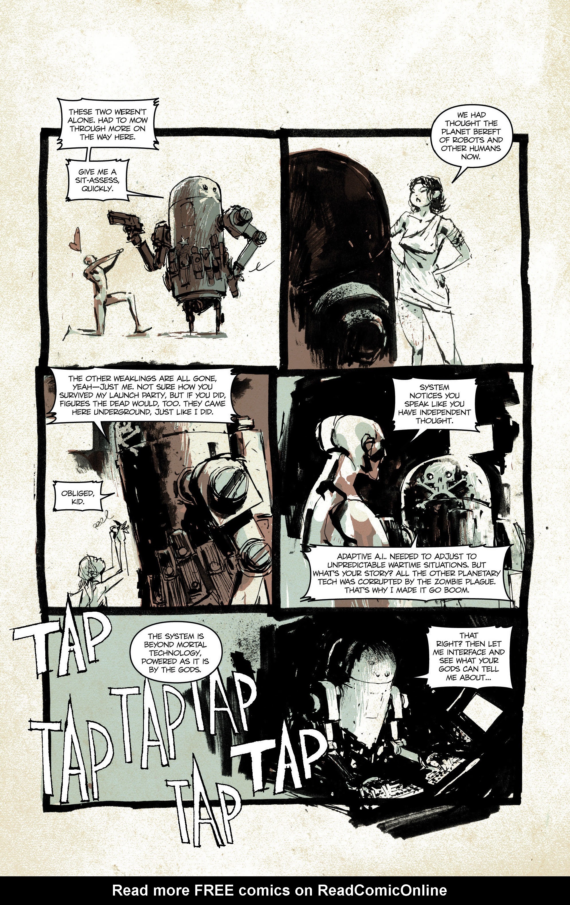 Read online ZVRC: Zombies Vs. Robots Classic comic -  Issue #3 - 18