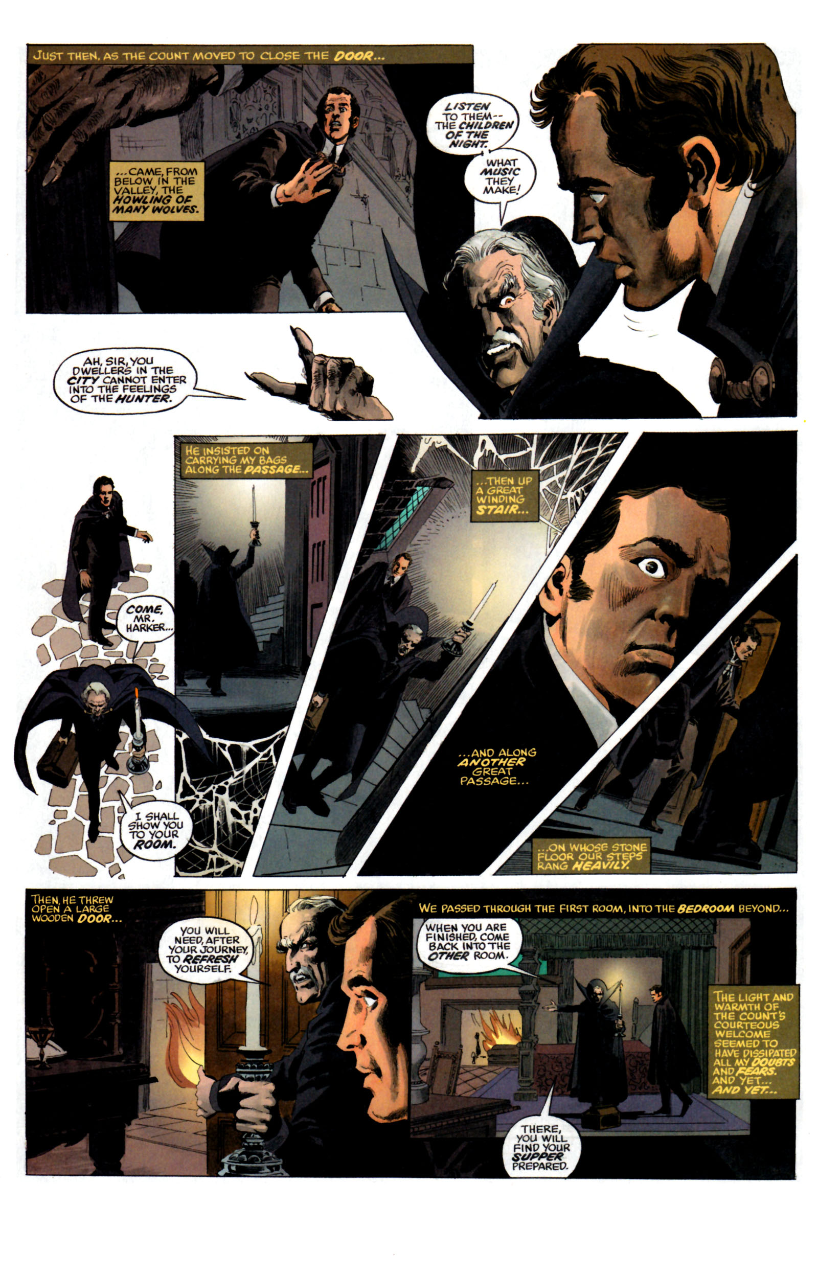 Read online Dracula comic -  Issue #1 - 16