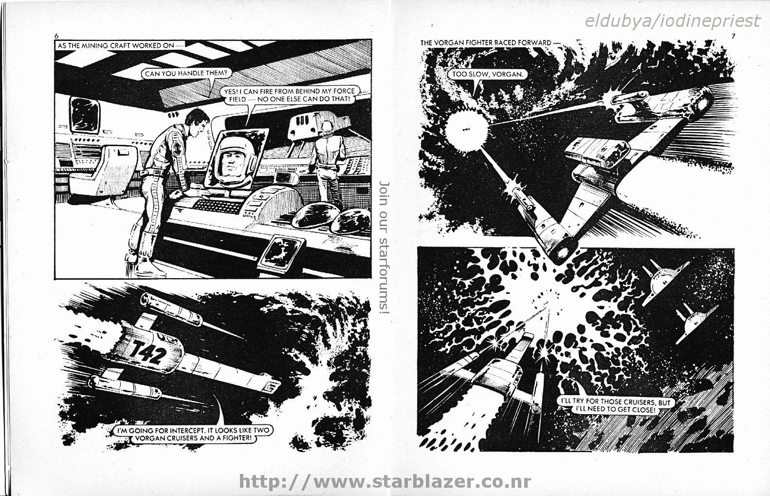 Read online Starblazer comic -  Issue #98 - 5