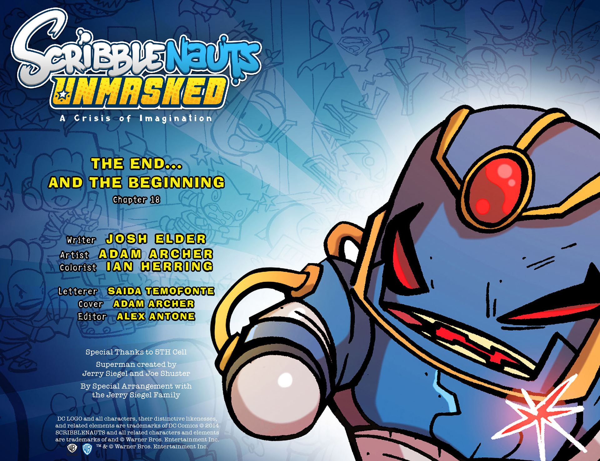 Read online Scribblenauts Unmasked: A Crisis of Imagination comic -  Issue #18 - 2