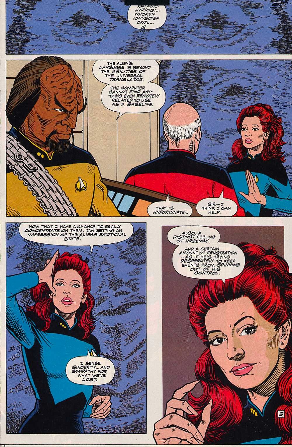Read online Star Trek: The Next Generation (1989) comic -  Issue #78 - 5