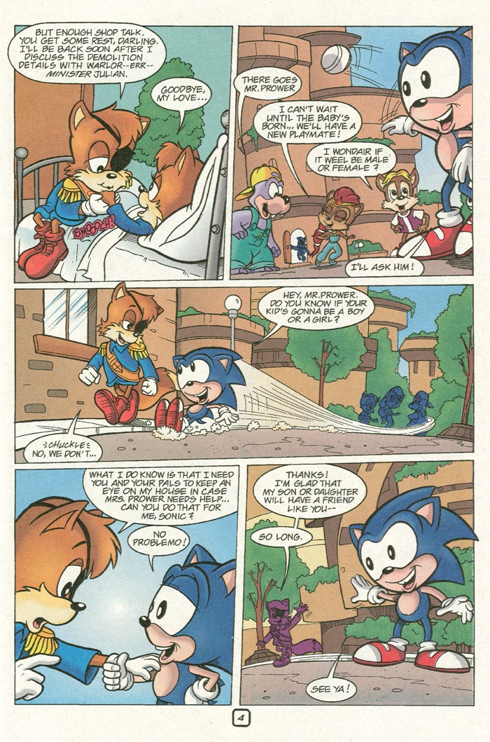 Read online Sonic Super Special comic -  Issue #9 - Sonic Kids are back - 35