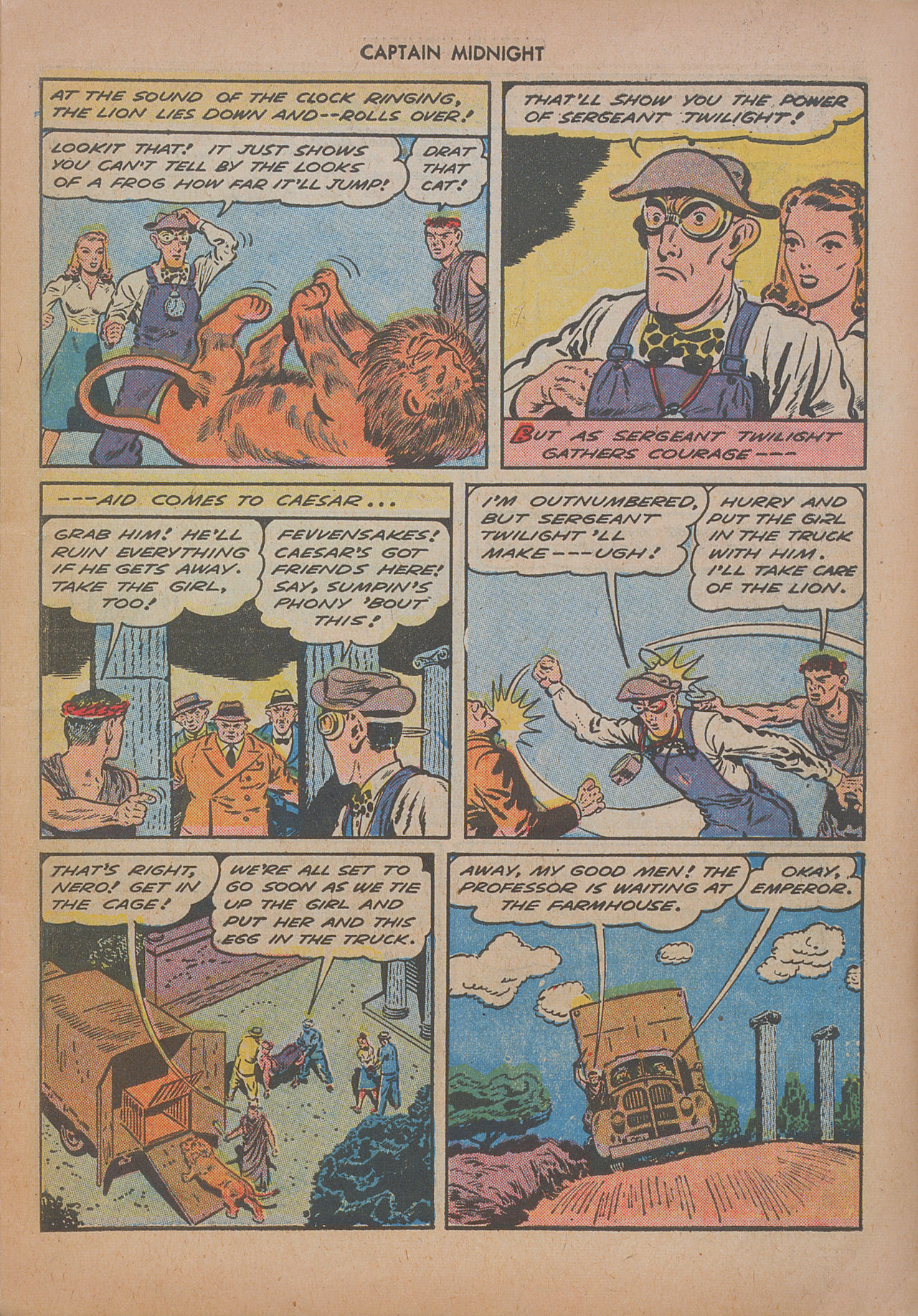 Read online Captain Midnight (1942) comic -  Issue #17 - 23