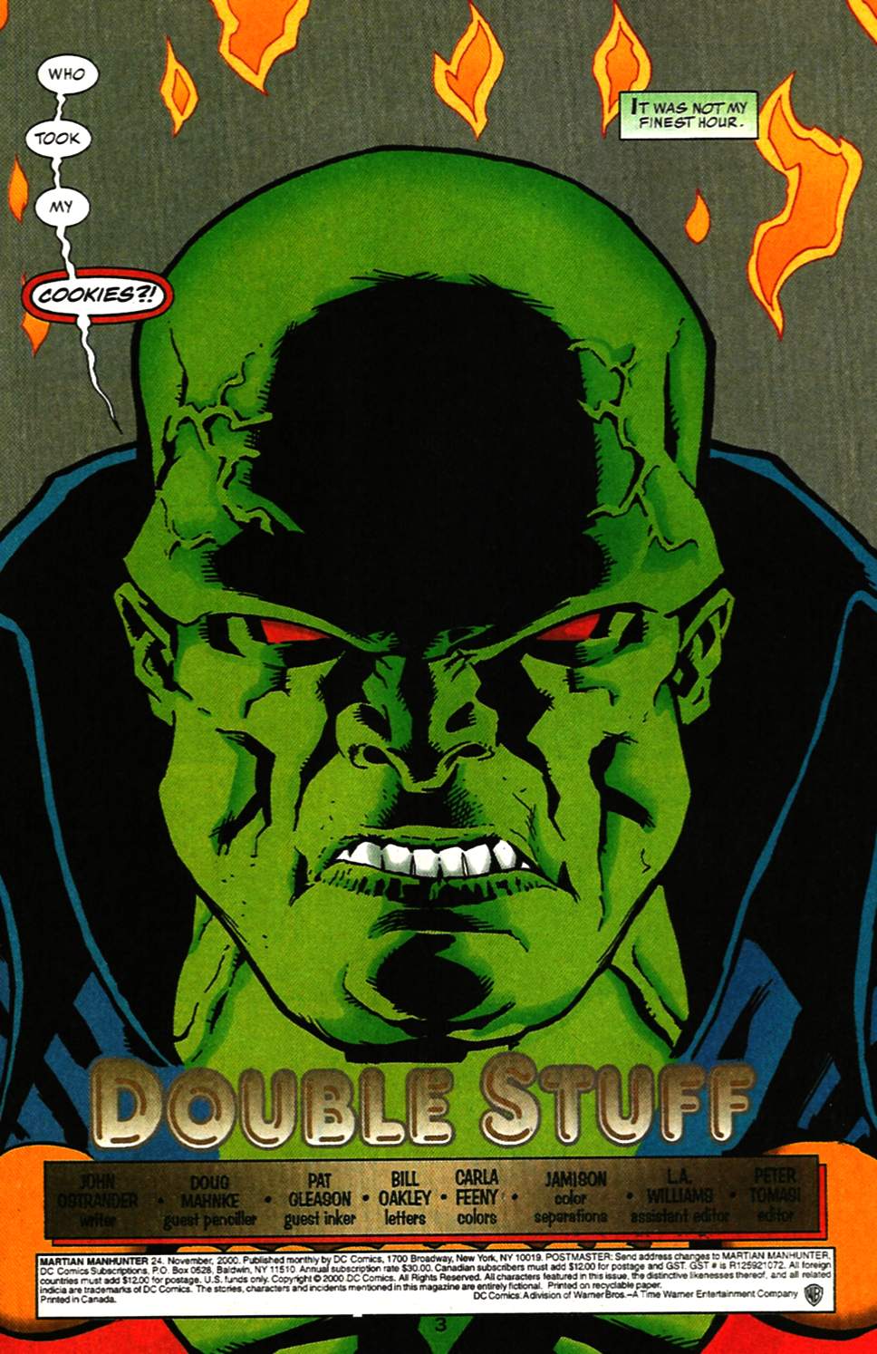 Read online Martian Manhunter (1998) comic -  Issue #24 - 4