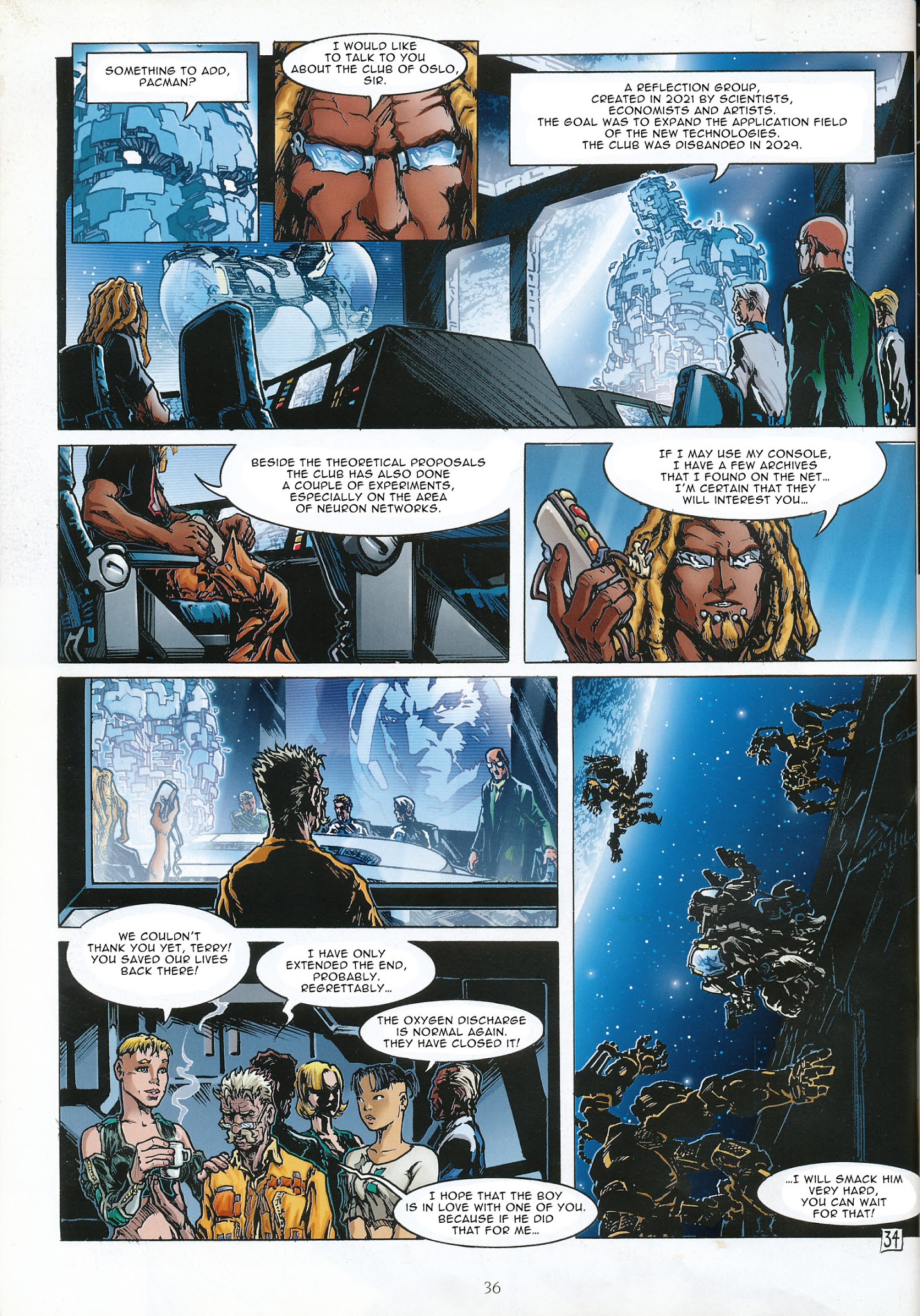 Read online Travis comic -  Issue #4 - 36