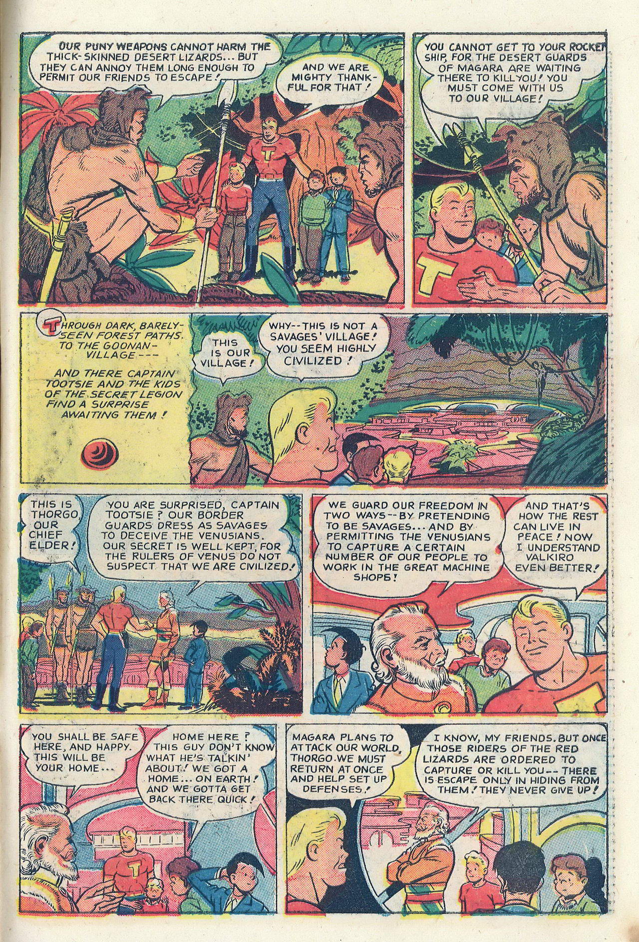 Read online Adventure of Captain Tootsie & the Space Legion comic -  Issue #1 - 29