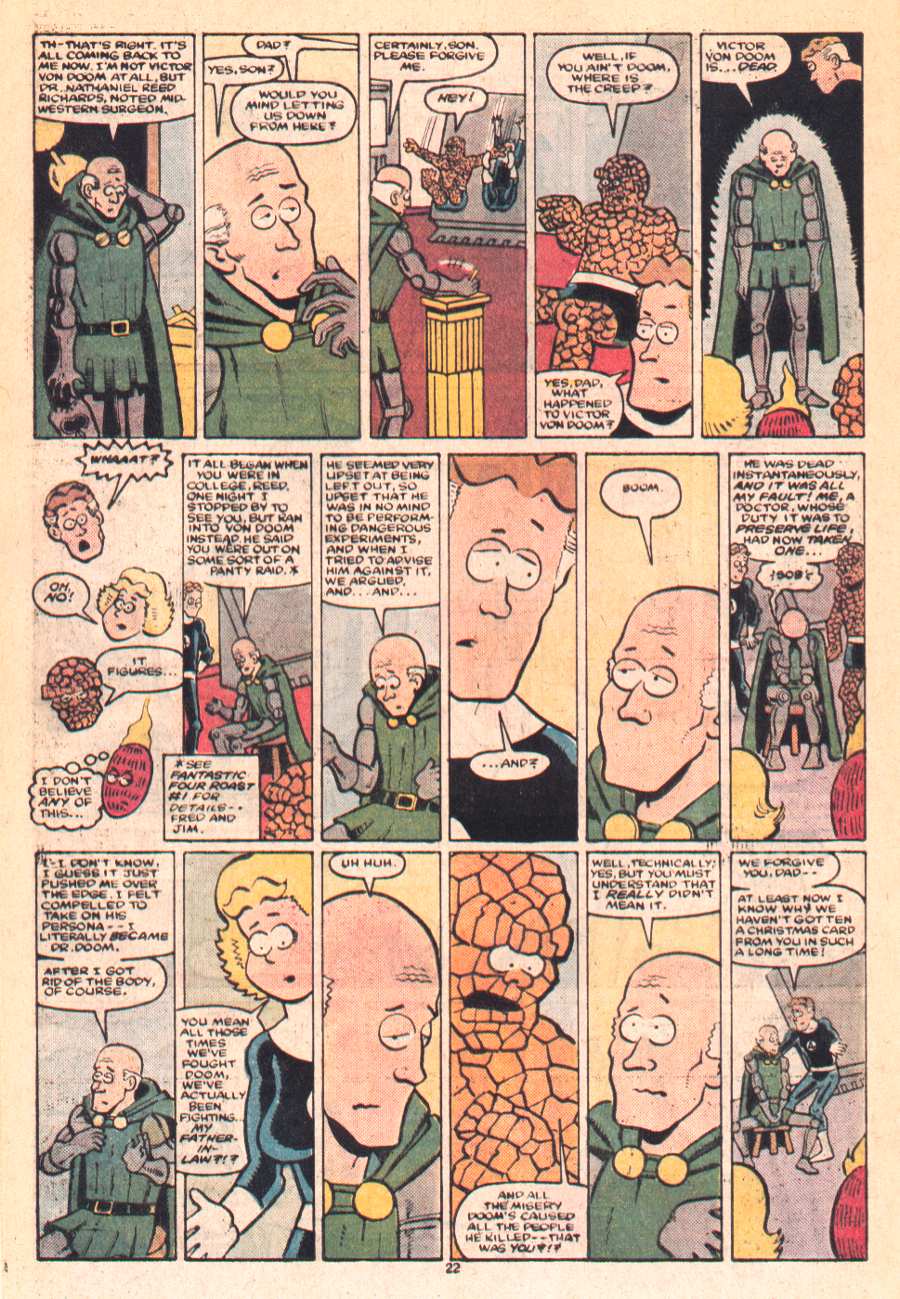 Read online Fred Hembeck Destroys the Marvel Universe comic -  Issue # Full - 24