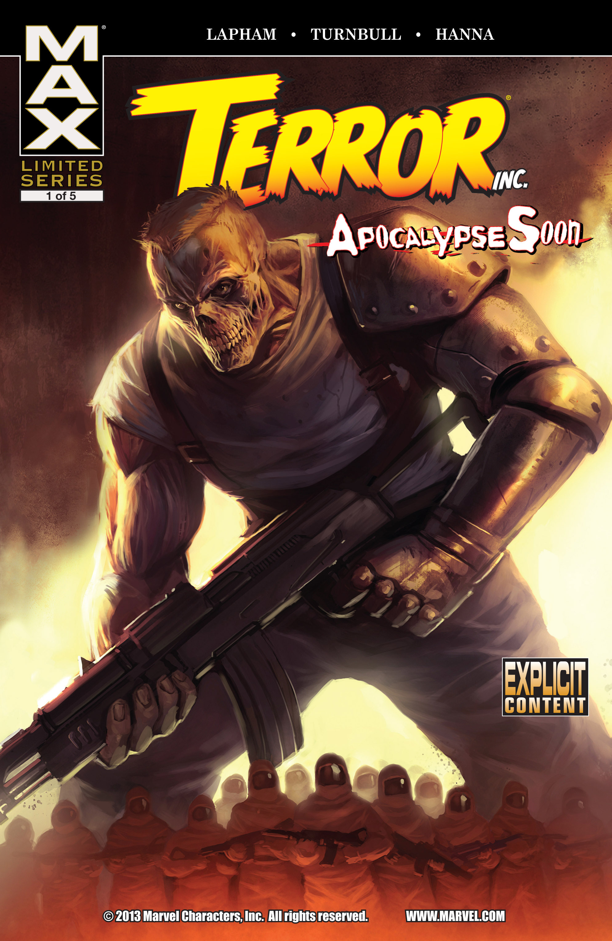 Read online Terror, Inc. - Apocalypse Soon comic -  Issue #1 - 1