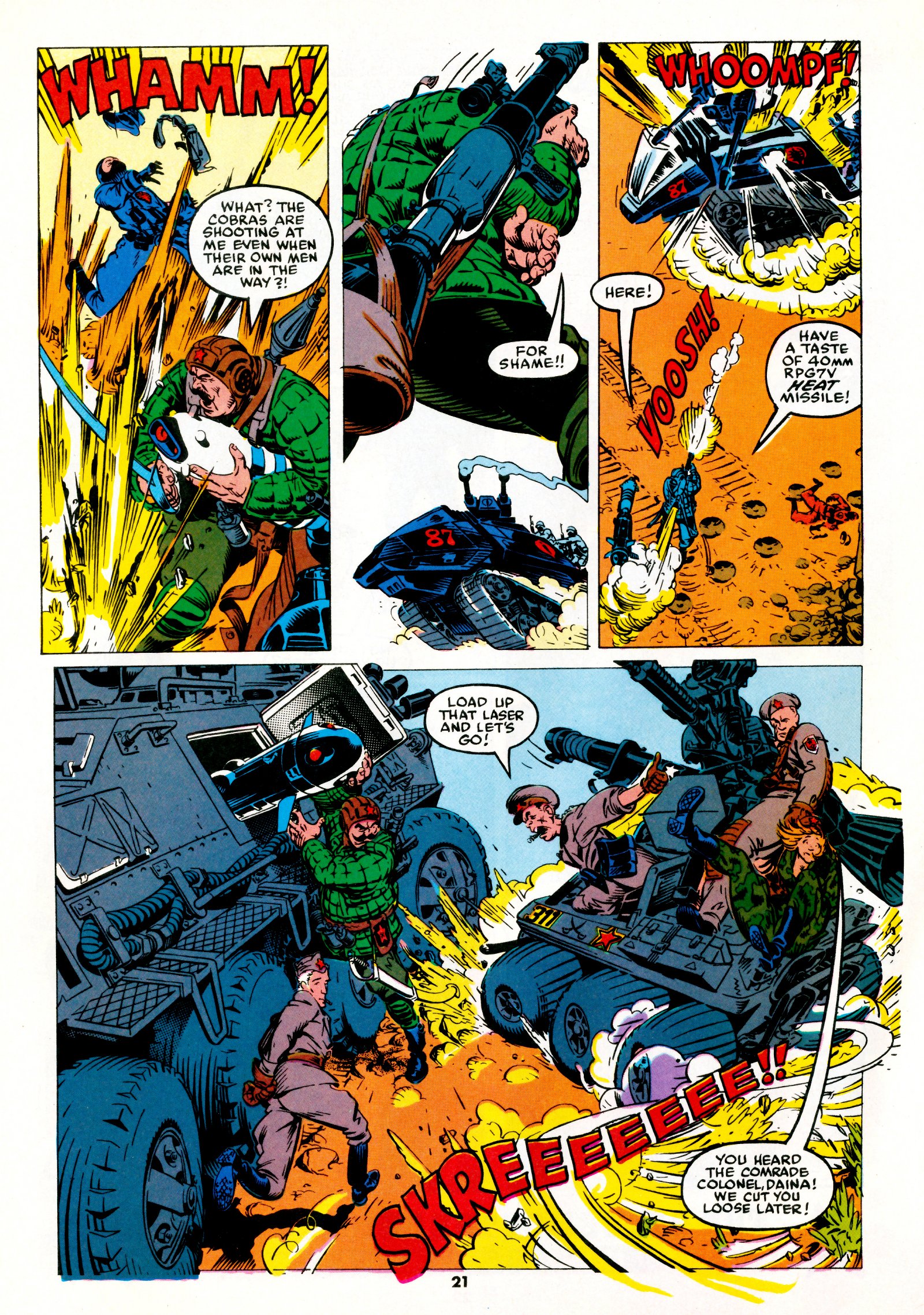 Read online Action Force comic -  Issue #31 - 25