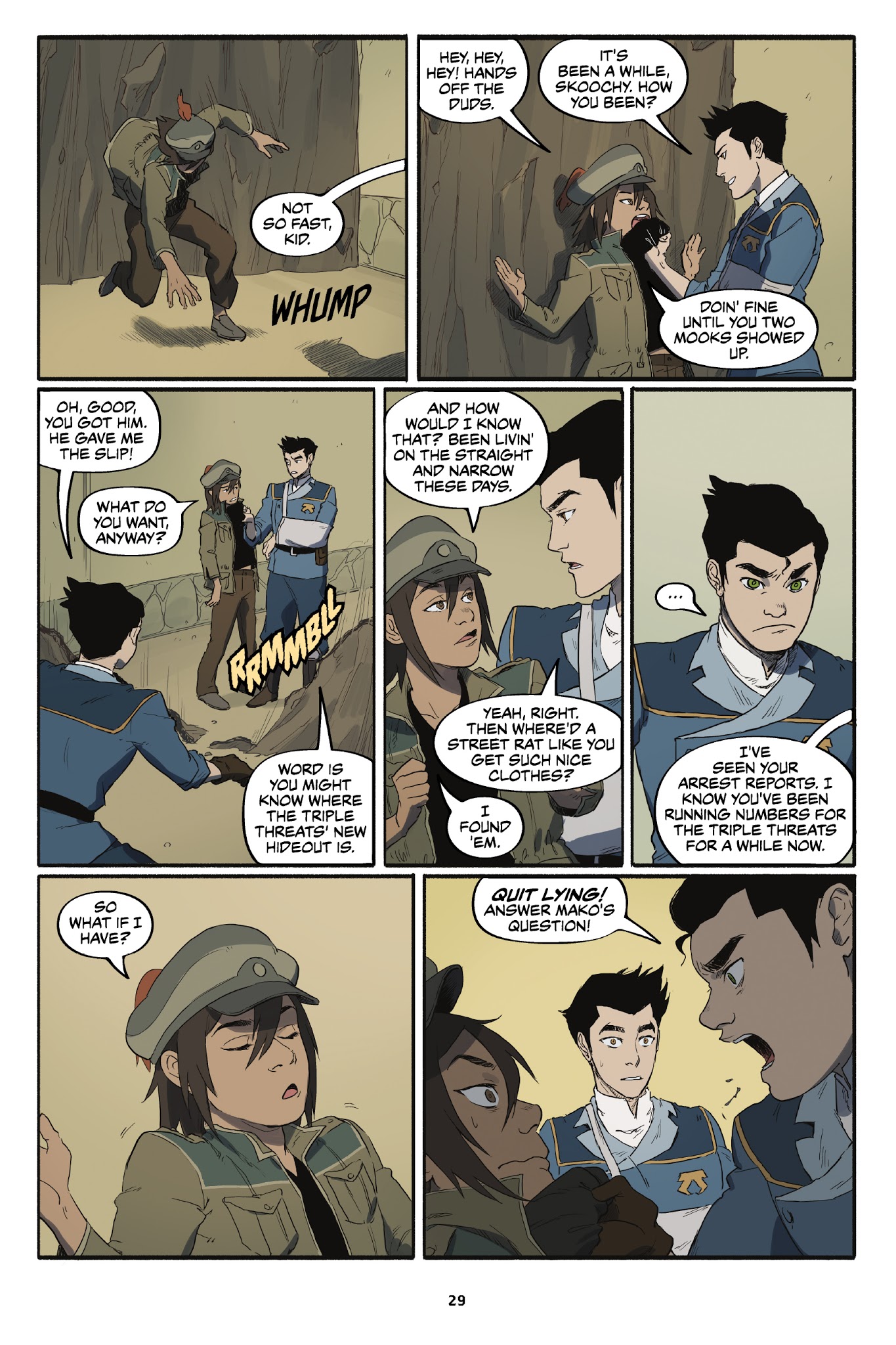 Read online Nickelodeon The Legend of Korra – Turf Wars comic -  Issue #2 - 31