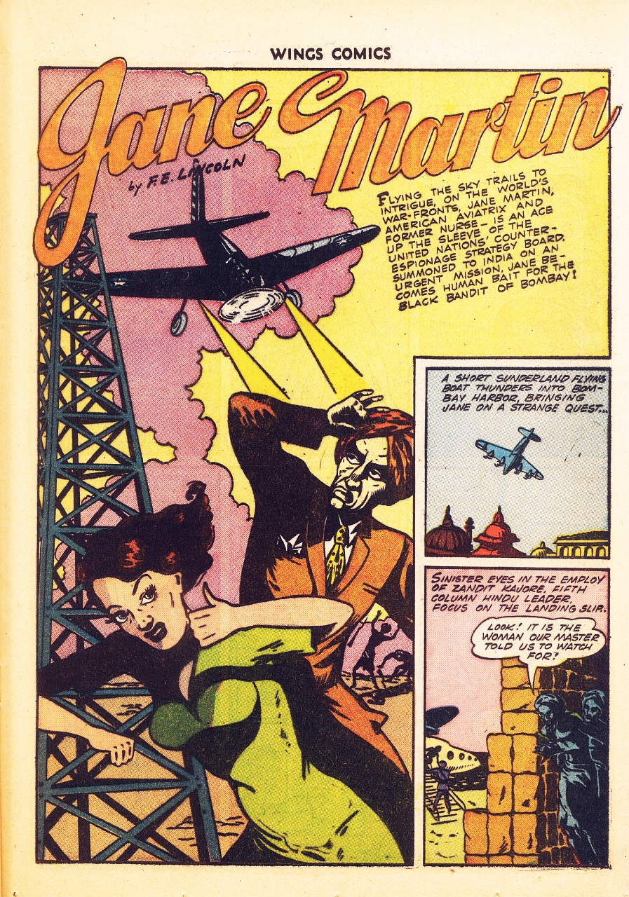 Read online Wings Comics comic -  Issue #34 - 42