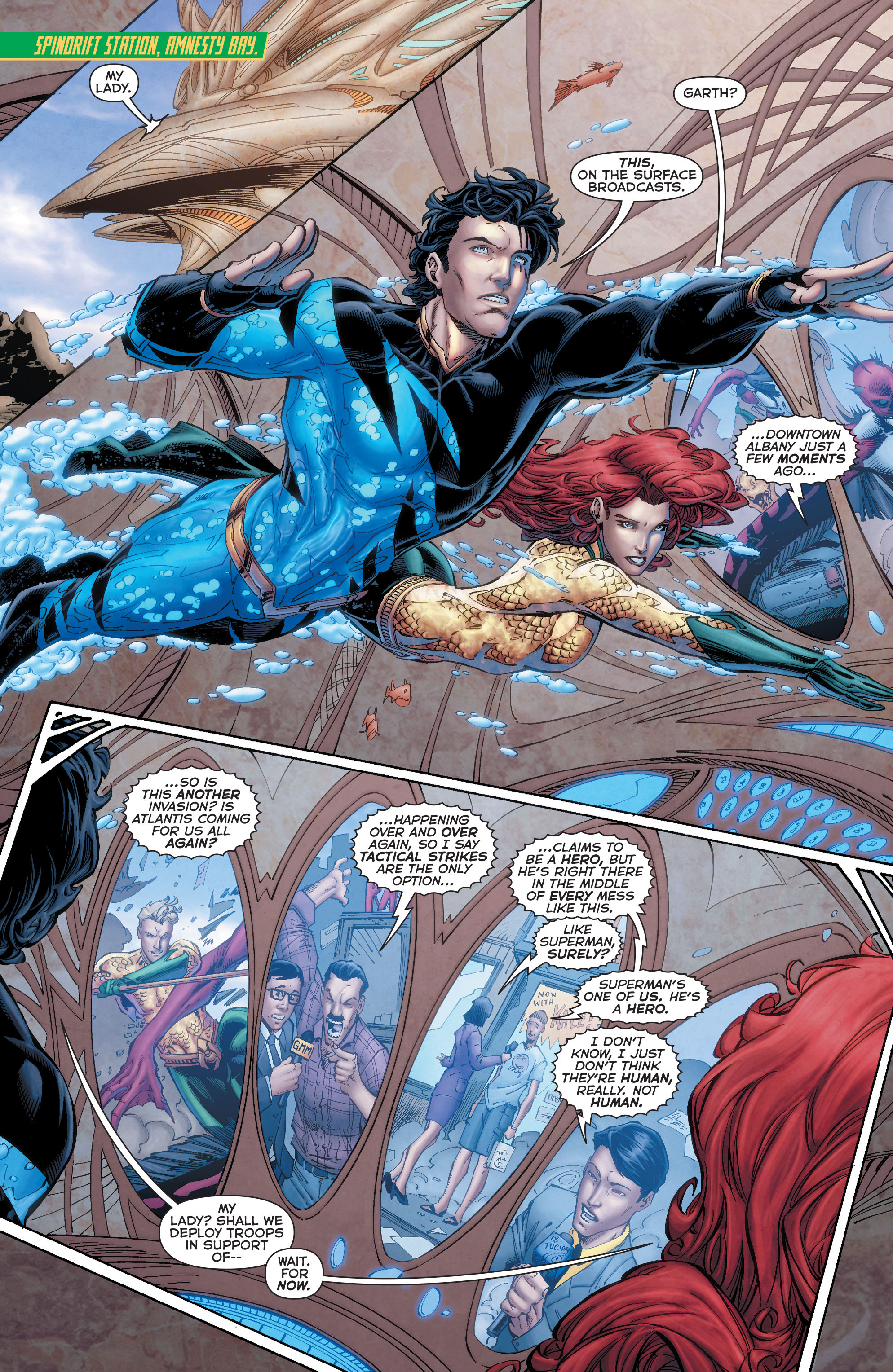 Read online Aquaman (2011) comic -  Issue #50 - 24
