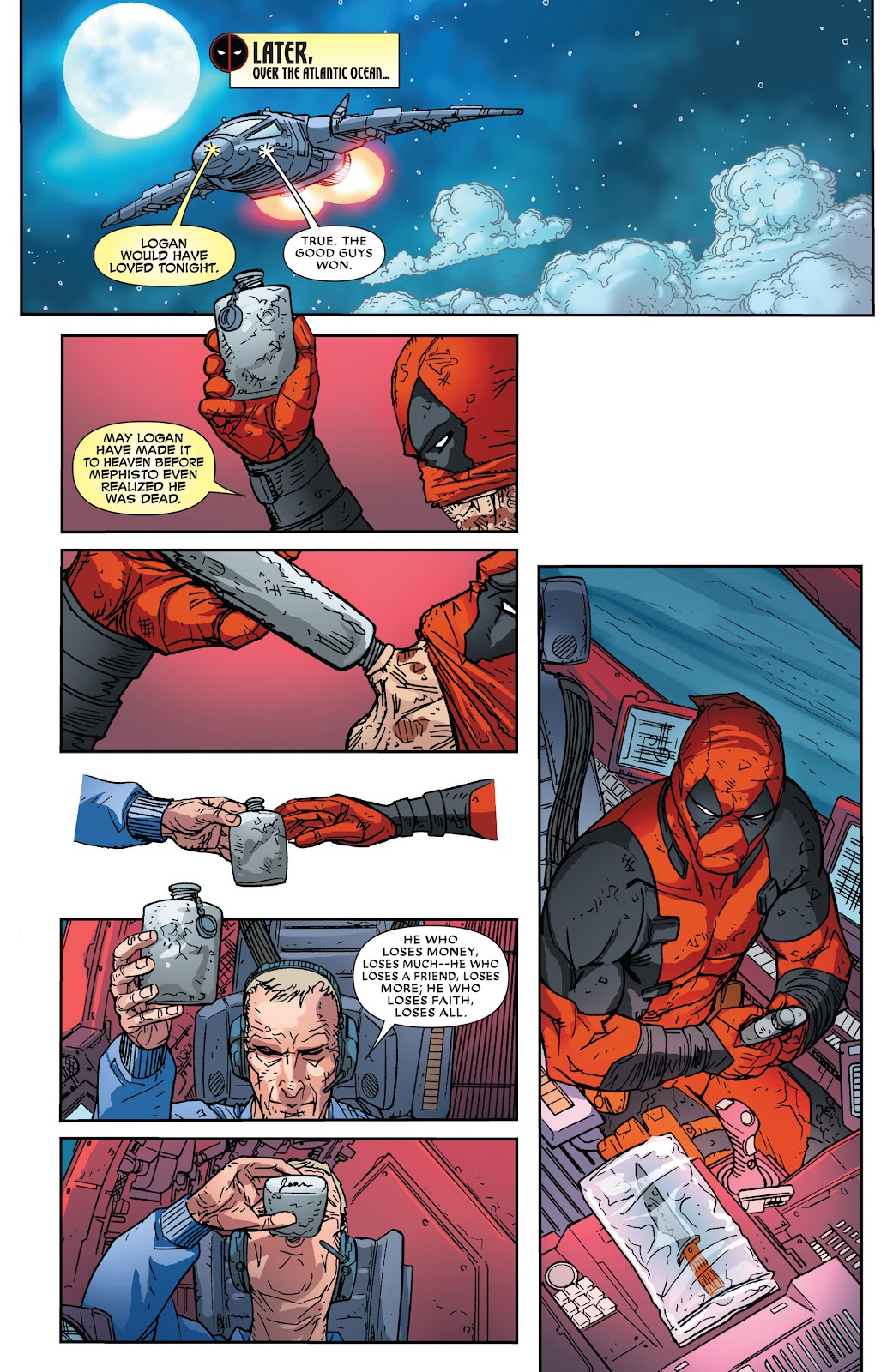 Death of Wolverine: Deadpool & Captain America issue Full - Page 27
