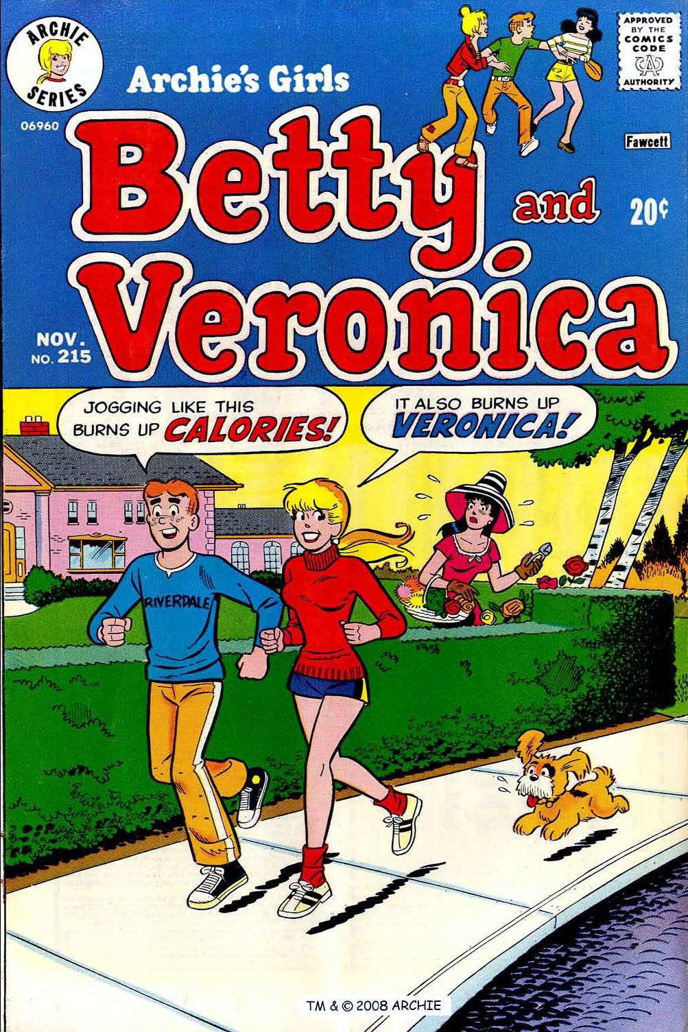 Read online Archie's Girls Betty and Veronica comic -  Issue #215 - 1