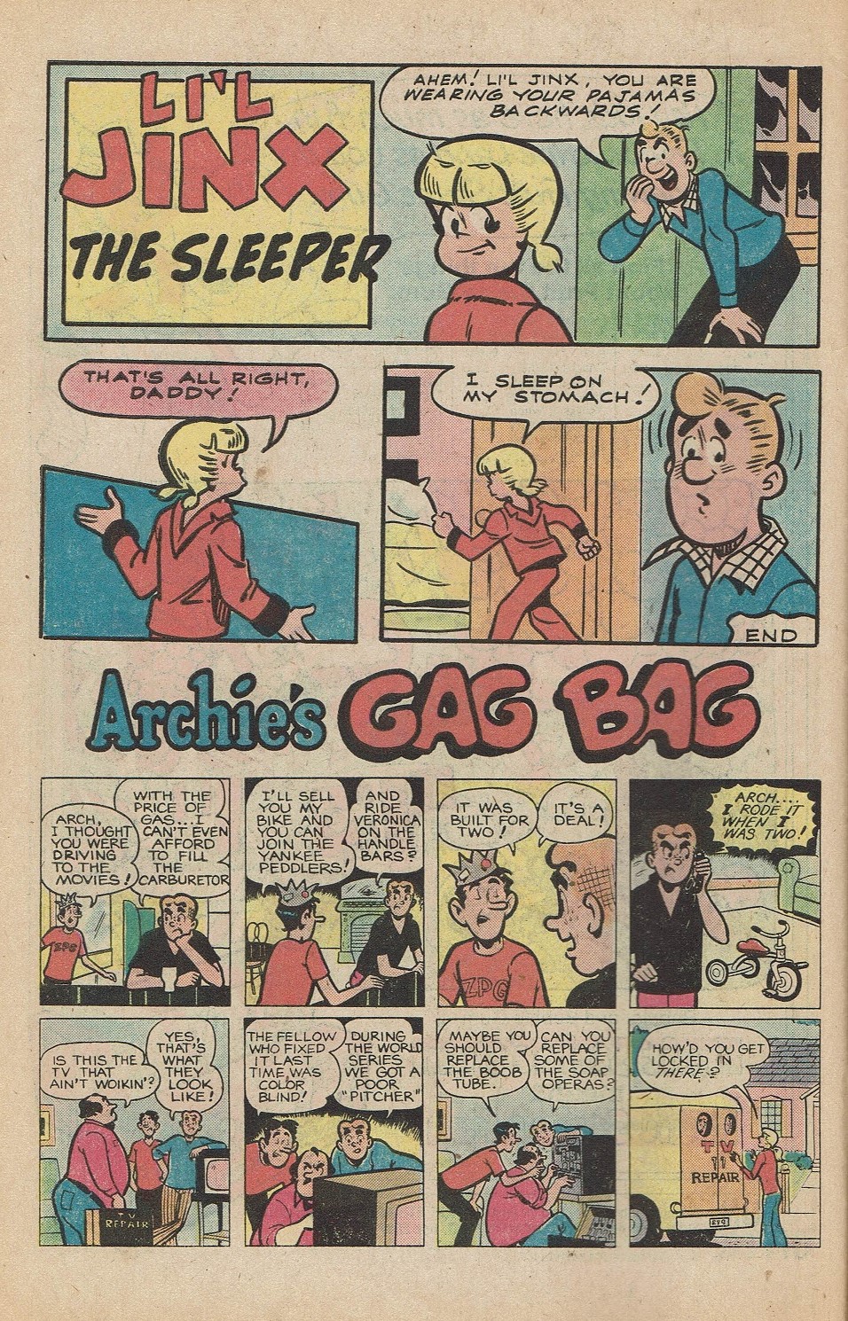 Read online Archie's Joke Book Magazine comic -  Issue #257 - 10