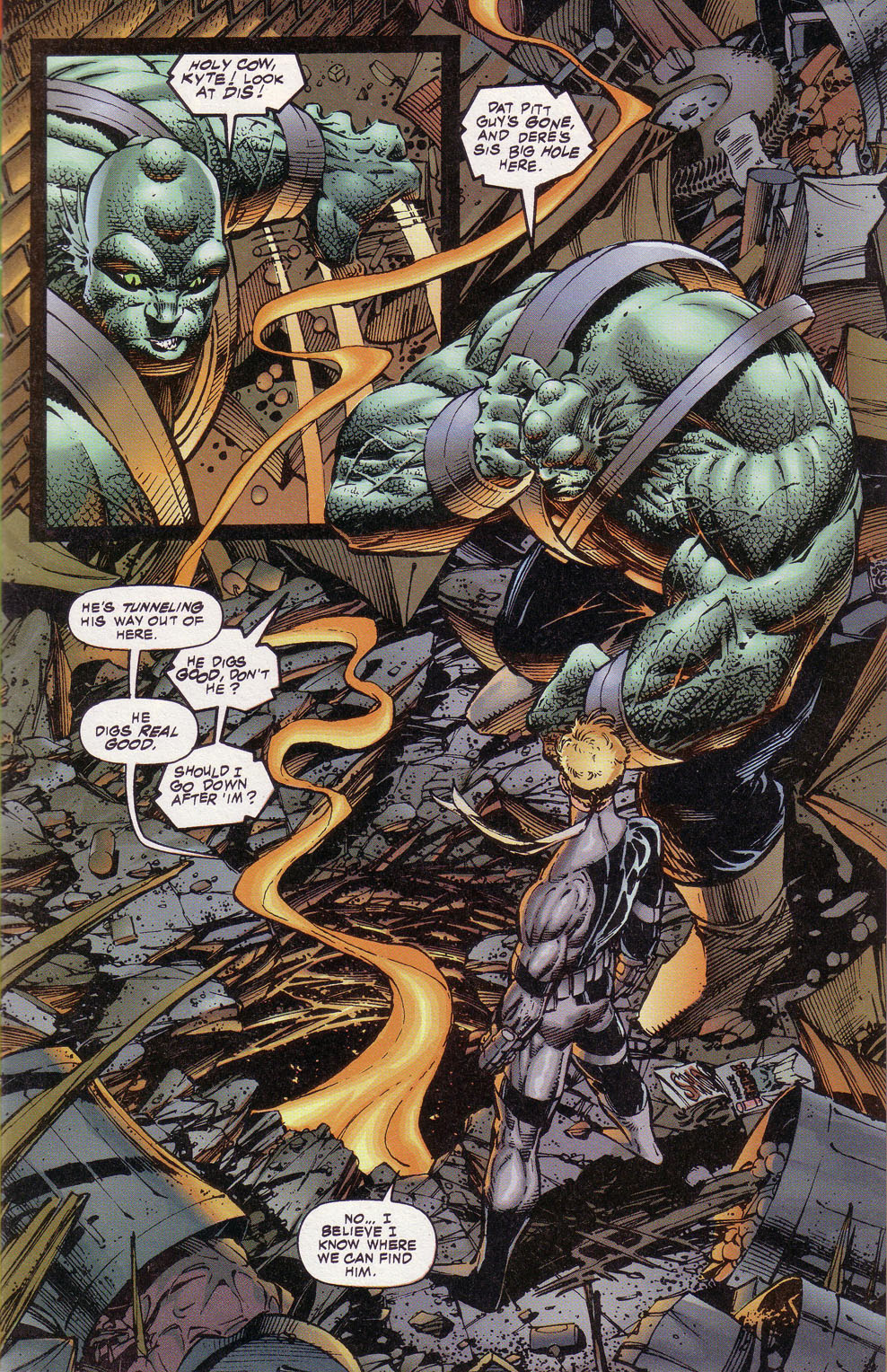 Read online Pitt comic -  Issue #6 - 7