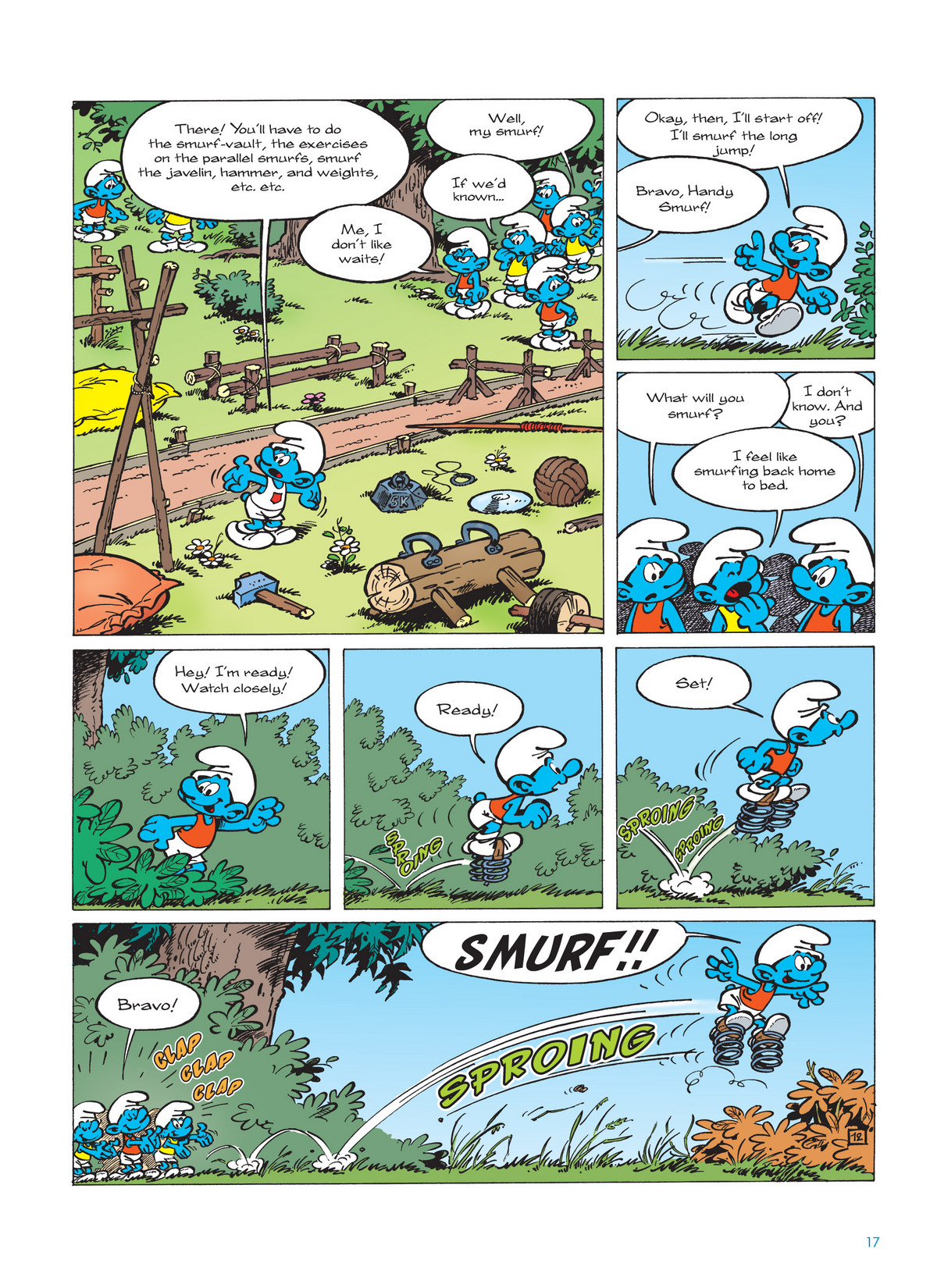 Read online The Smurfs comic -  Issue #11 - 17