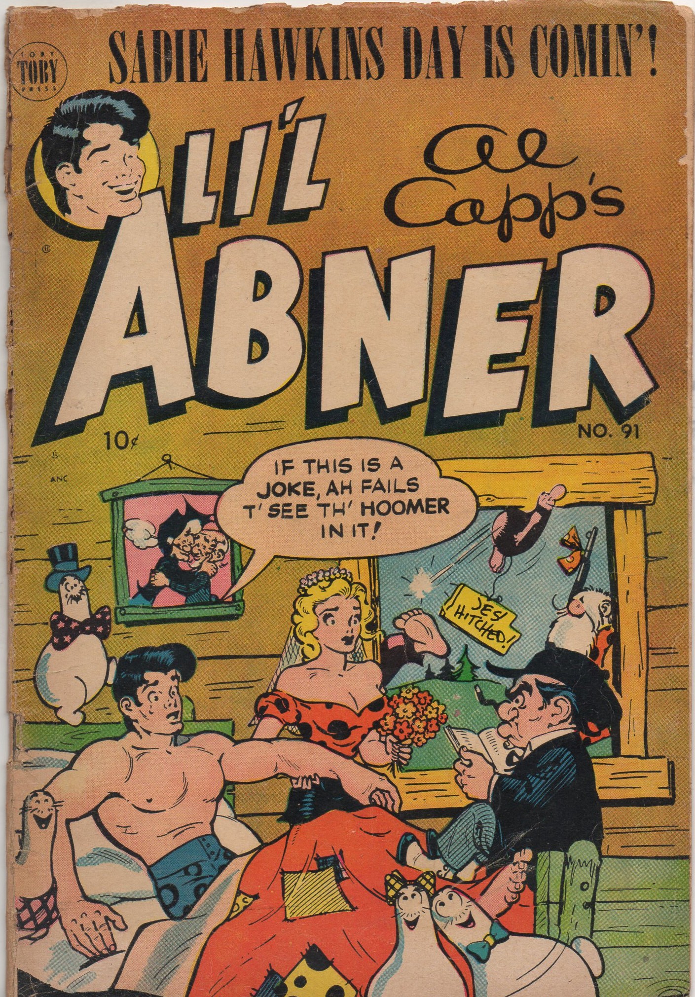 Read online Li'l Abner Comics comic -  Issue #91 - 1
