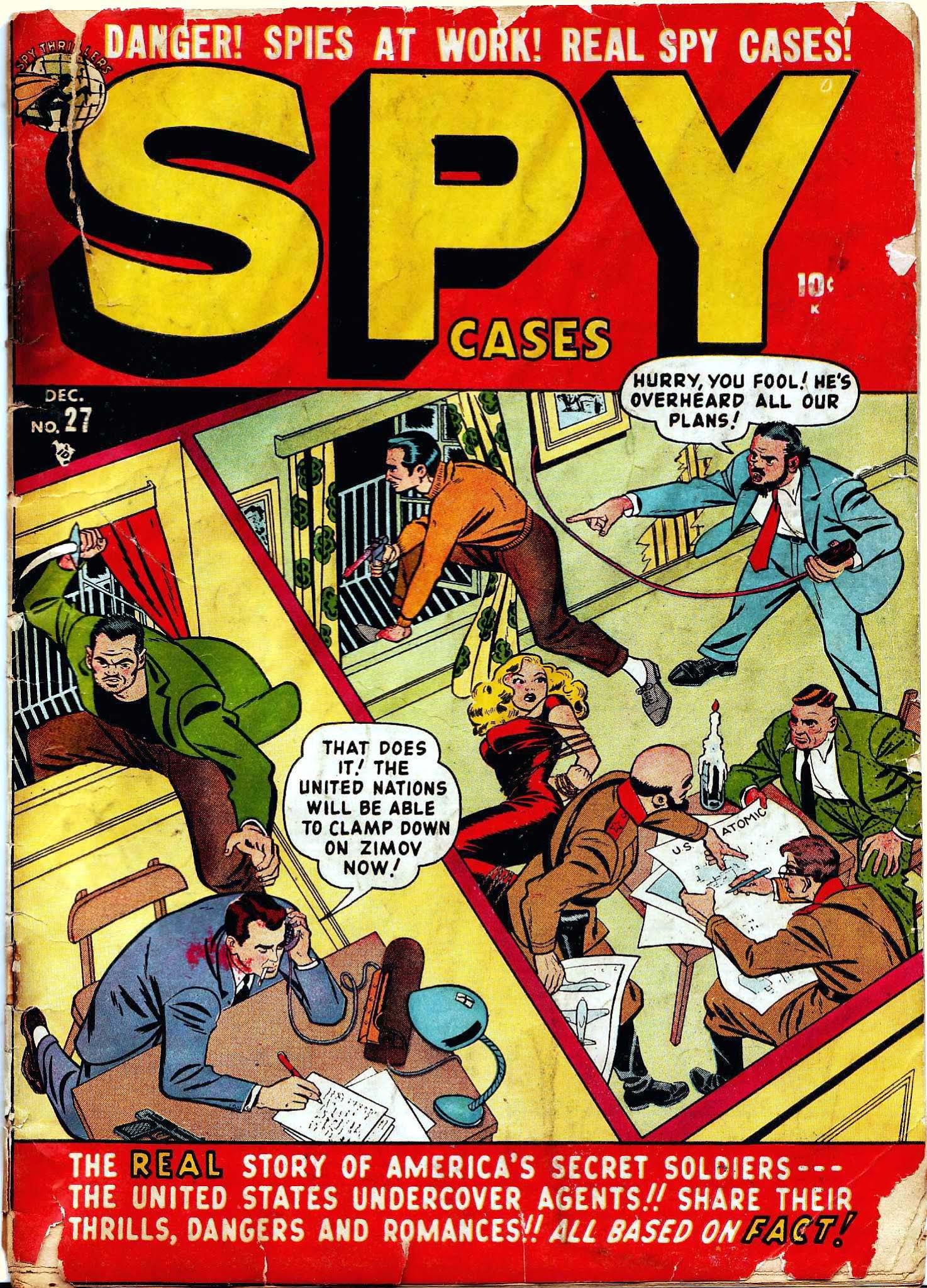 Read online Spy Cases comic -  Issue #27 - 1